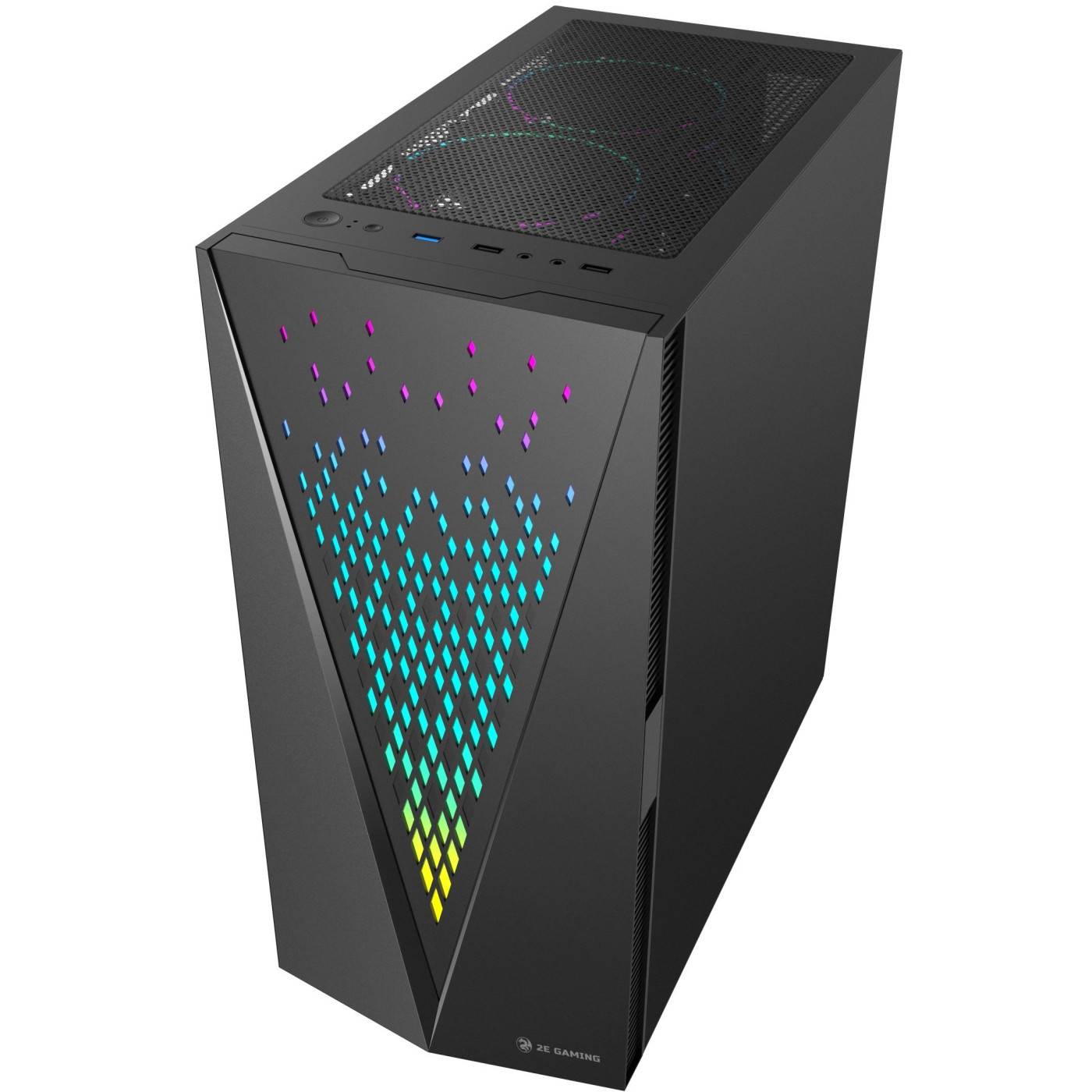 Системний блок 2E Complex Gaming AMD Ryzen 5 3600/B450/16/500F+1000/RX6600XT-8/FreeDos/G2055 (2E-4649)