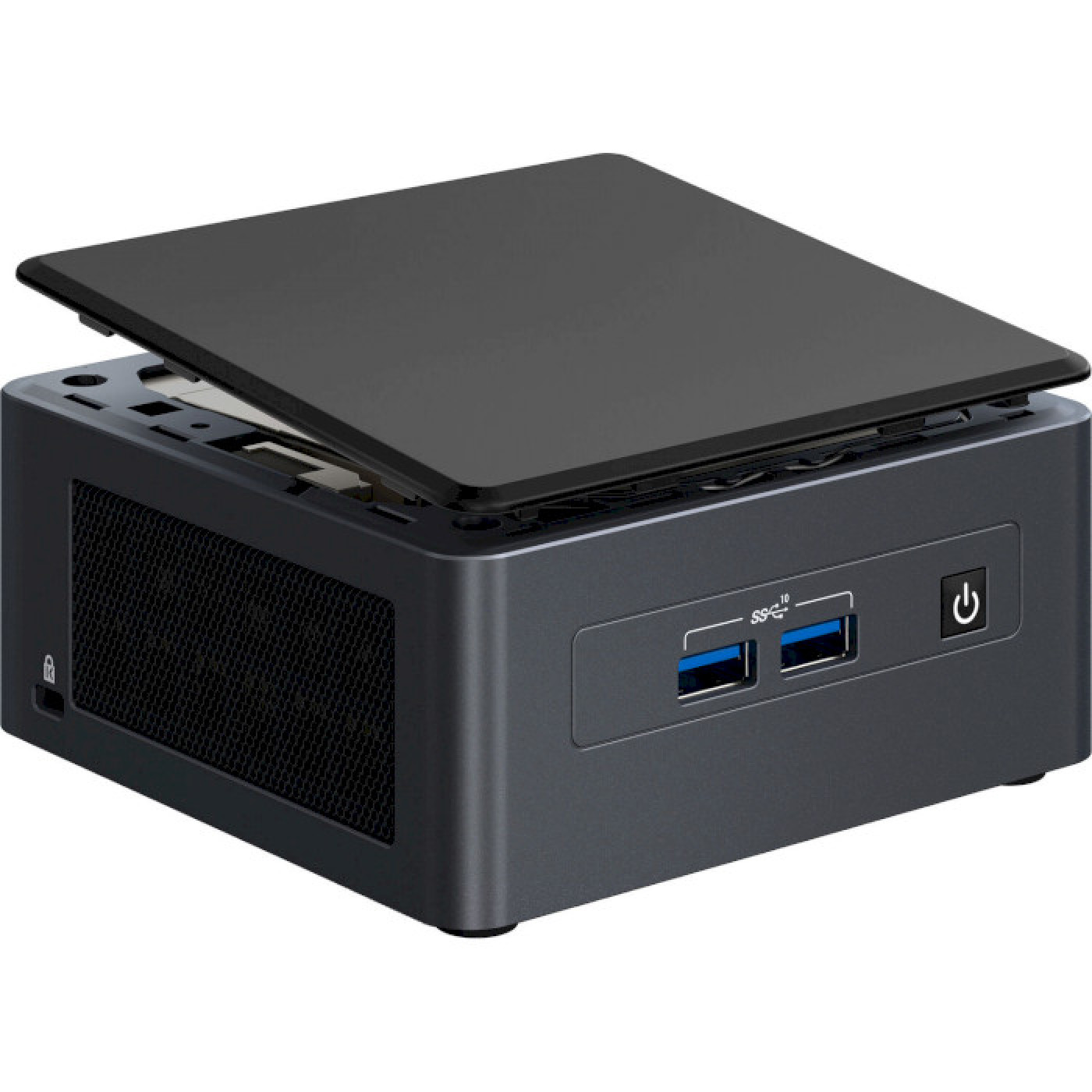 Системний блок Intel® NUC 11 Pro Kit NUC11TNHi5, EU cord, i5 Processor with Irix Xe graphics, dual M.2 slot, 2.5