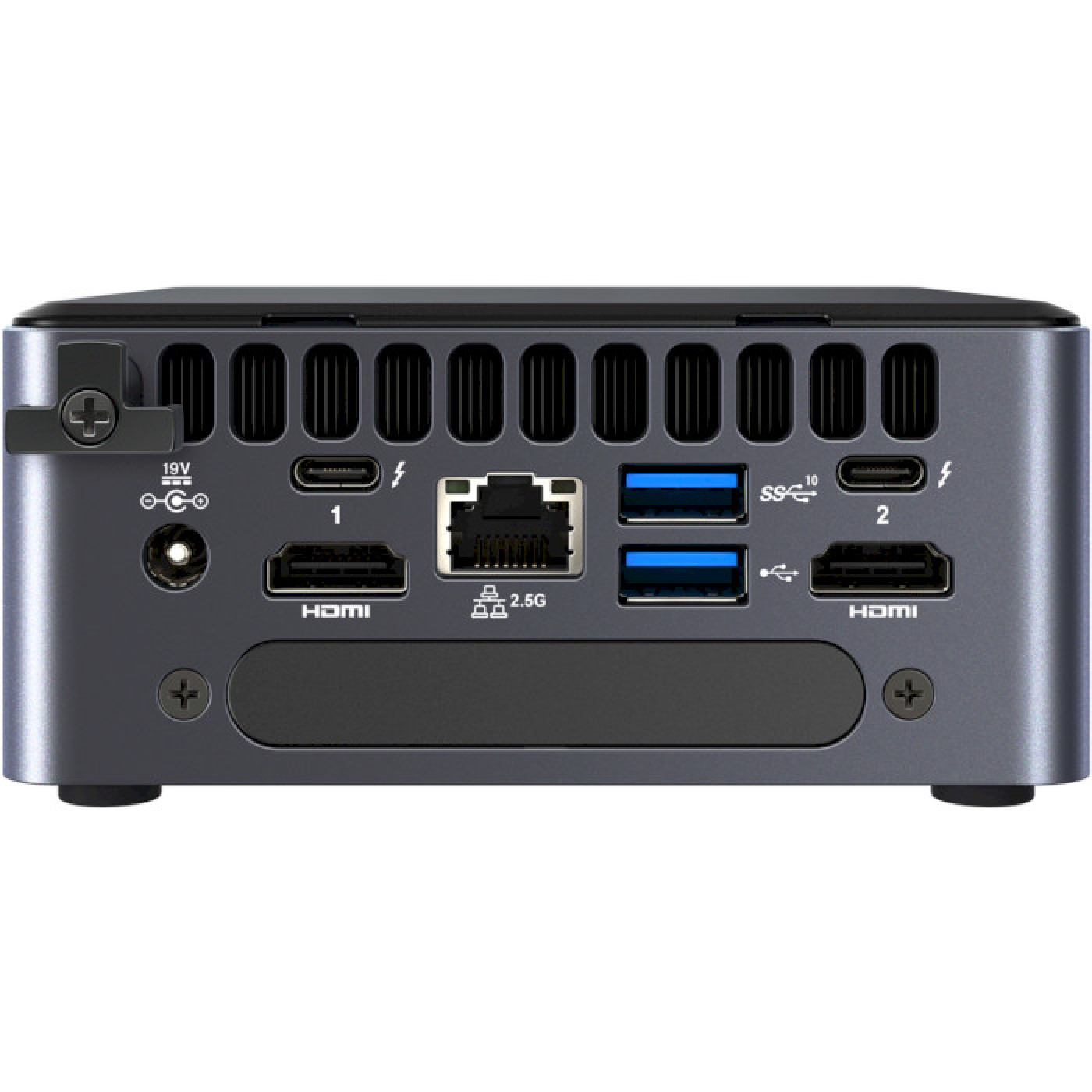 Системний блок Intel® NUC 11 Pro Kit NUC11TNHi5, EU cord, i5 Processor with Irix Xe graphics, dual M.2 slot, 2.5