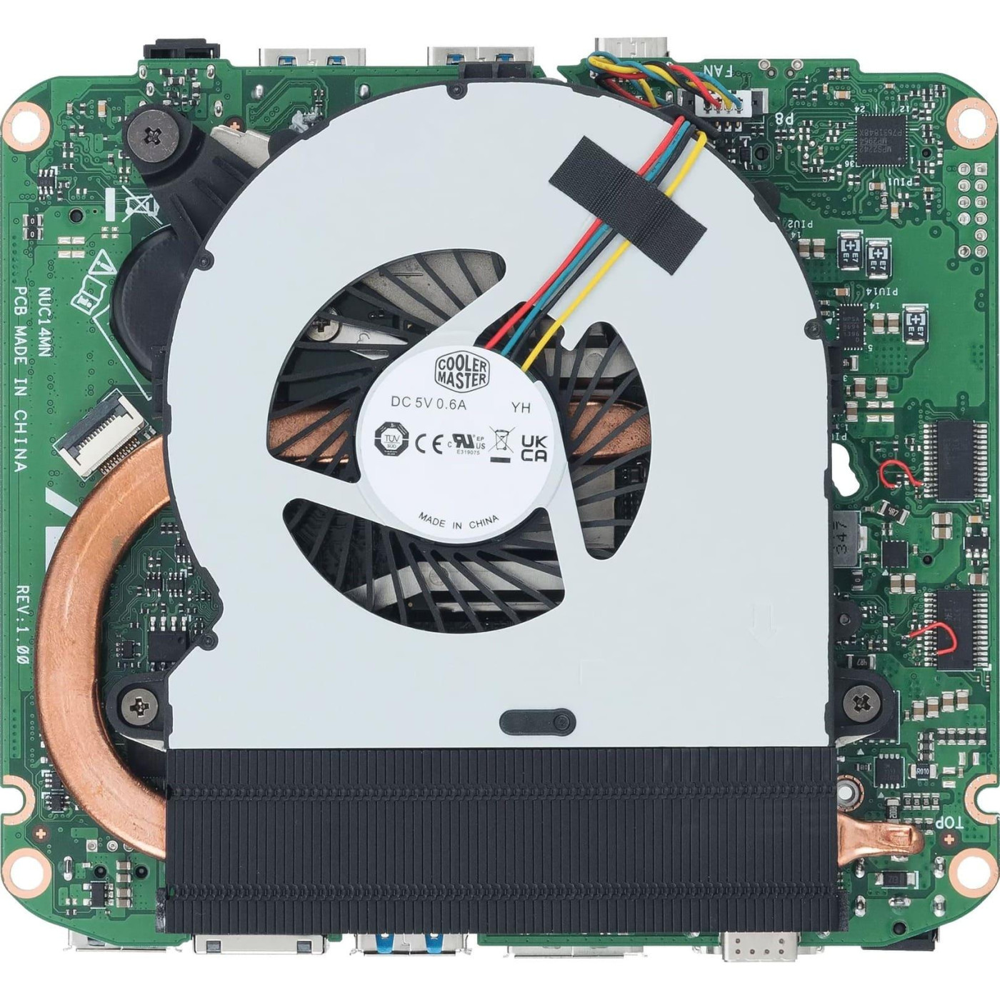 Компьютер ASUS NUC 14 Essential RNUC14MNK9700002 Intel N97 Processor/Без ОЗП/Без SSD/Intel UHD Graphics/Без ОС (90AR00M2-M00080)