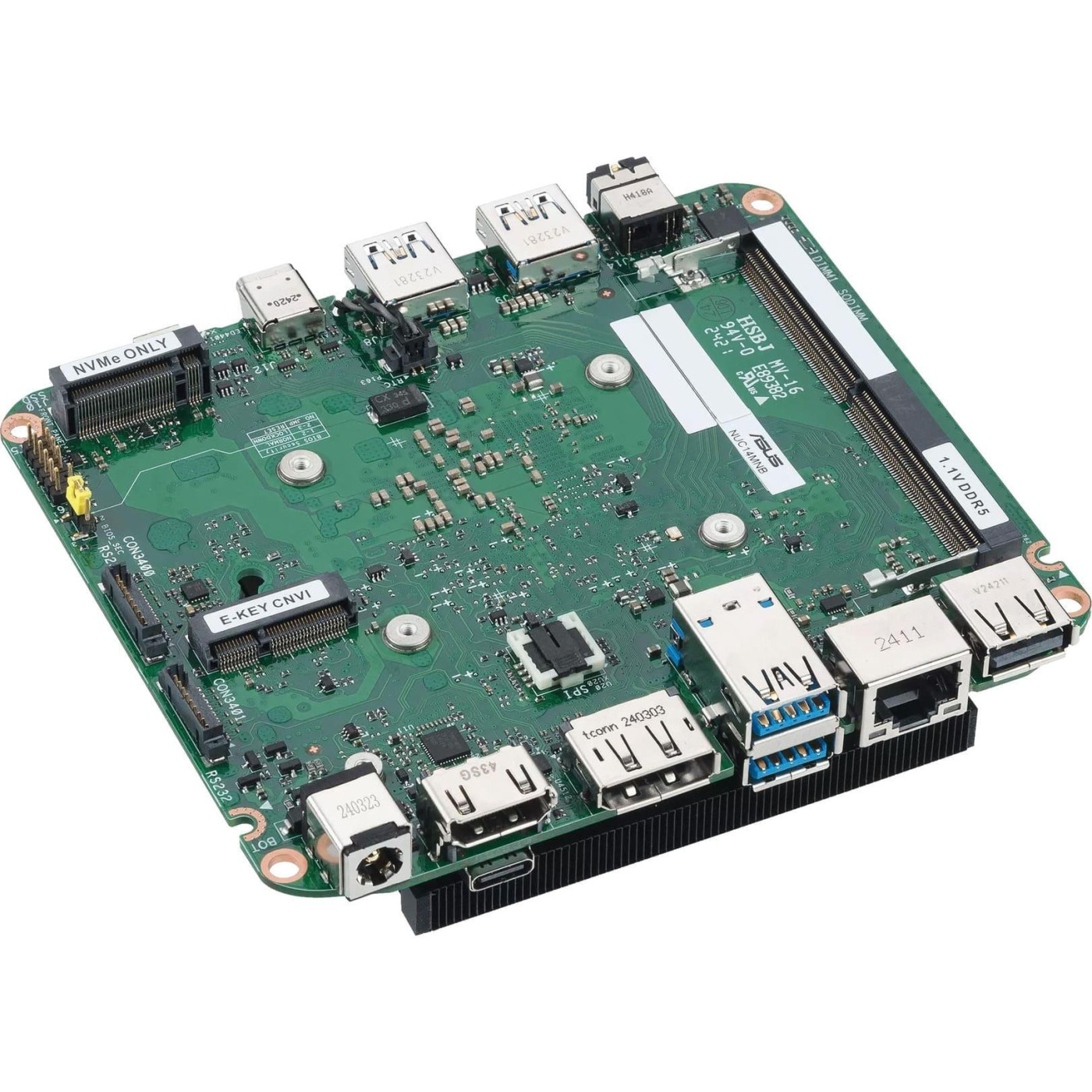 Компьютер ASUS NUC 14 Essential RNUC14MNK9700002 Intel N97 Processor/Без ОЗП/Без SSD/Intel UHD Graphics/Без ОС (90AR00M2-M00080)