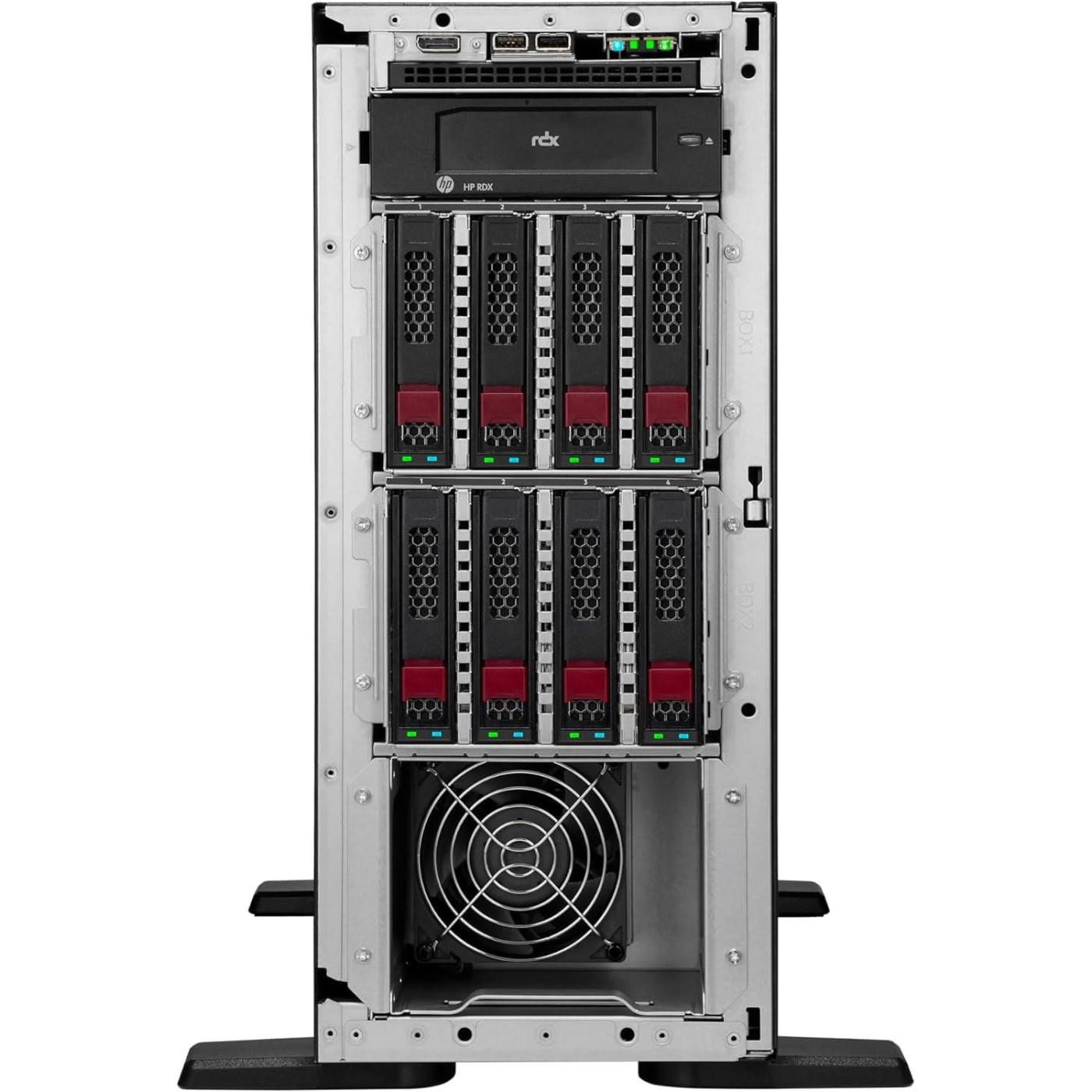 Сервер HPE ProLiant ML110 Gen11 4LFF Hot Plug, 4510 Xeon-S (2.4GHz/12-core/150W), 32GB DDR5, Intel VROC SATA, 2x1GbE, 2x1000W (P77234-425_ver.1)