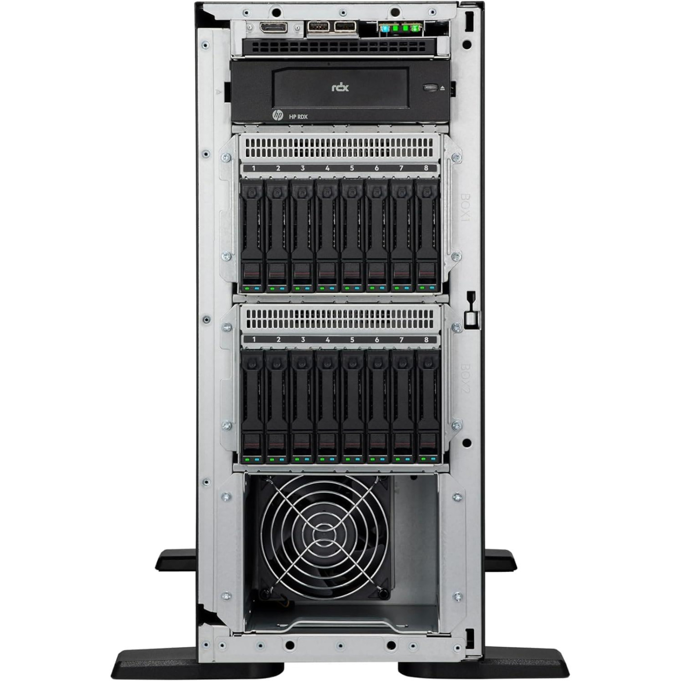 Сервер HPE ProLiant ML110 Gen11 4LFF Hot Plug, 4510 Xeon-S (2.4GHz/12-core/150W), 32GB DDR5, Intel VROC SATA, 2x1GbE, 2x1000W (P77234-425_ver.1)