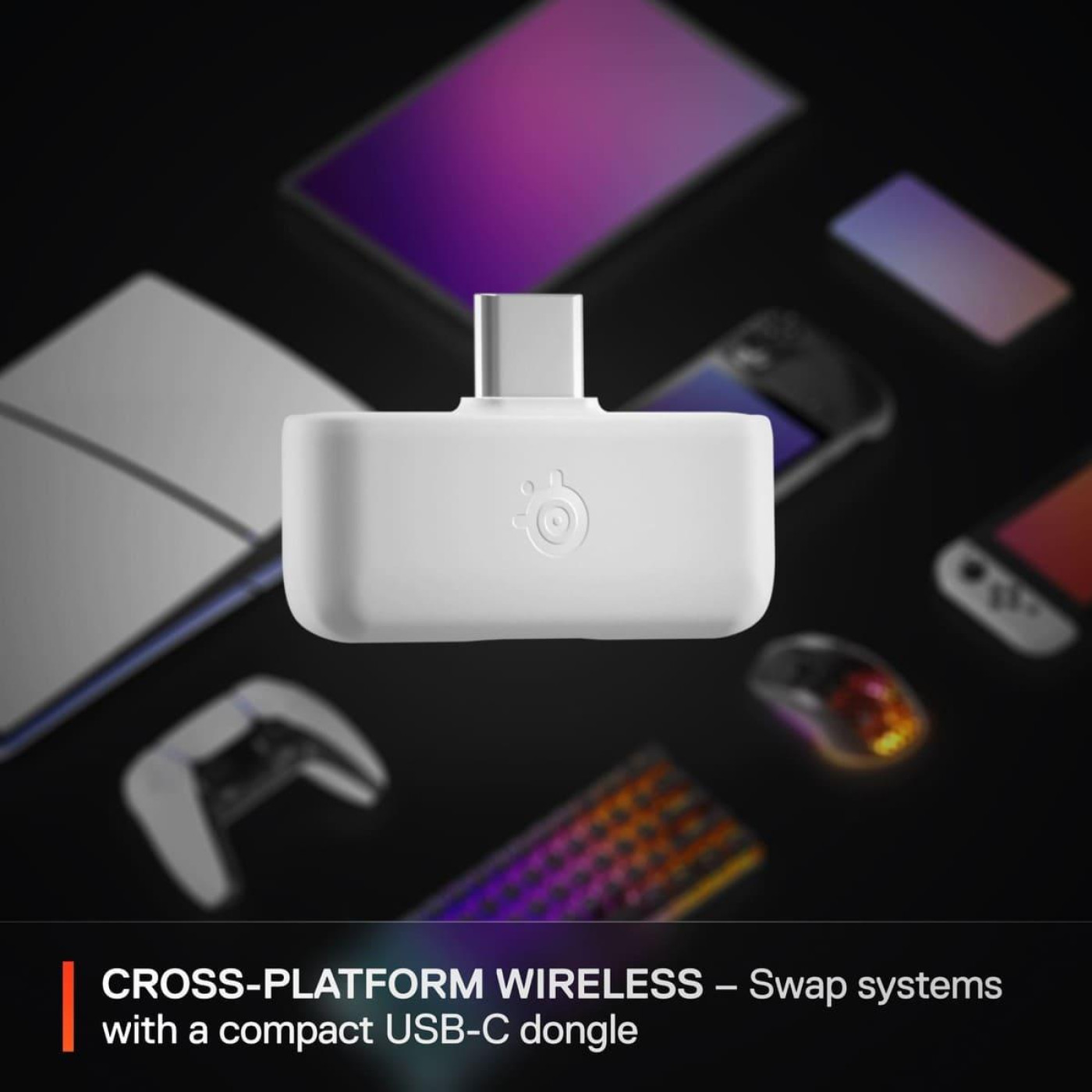 Ігрова гарнітура SteelSeries Arctis Nova 5 Wireless MultiPlatform White (61671)