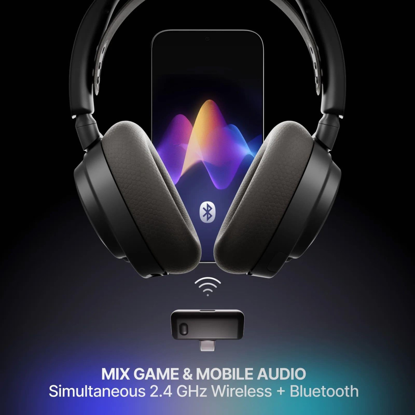 Ігрова гарнітура SteelSeries Arctis Nova 7 Gen 2 Wireless Black (61730)