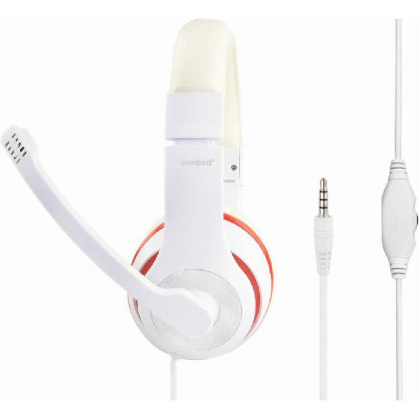 Ігрова гарнітура Gembird MHS-03-WTRD White-Red (MHS-03-WTRD)