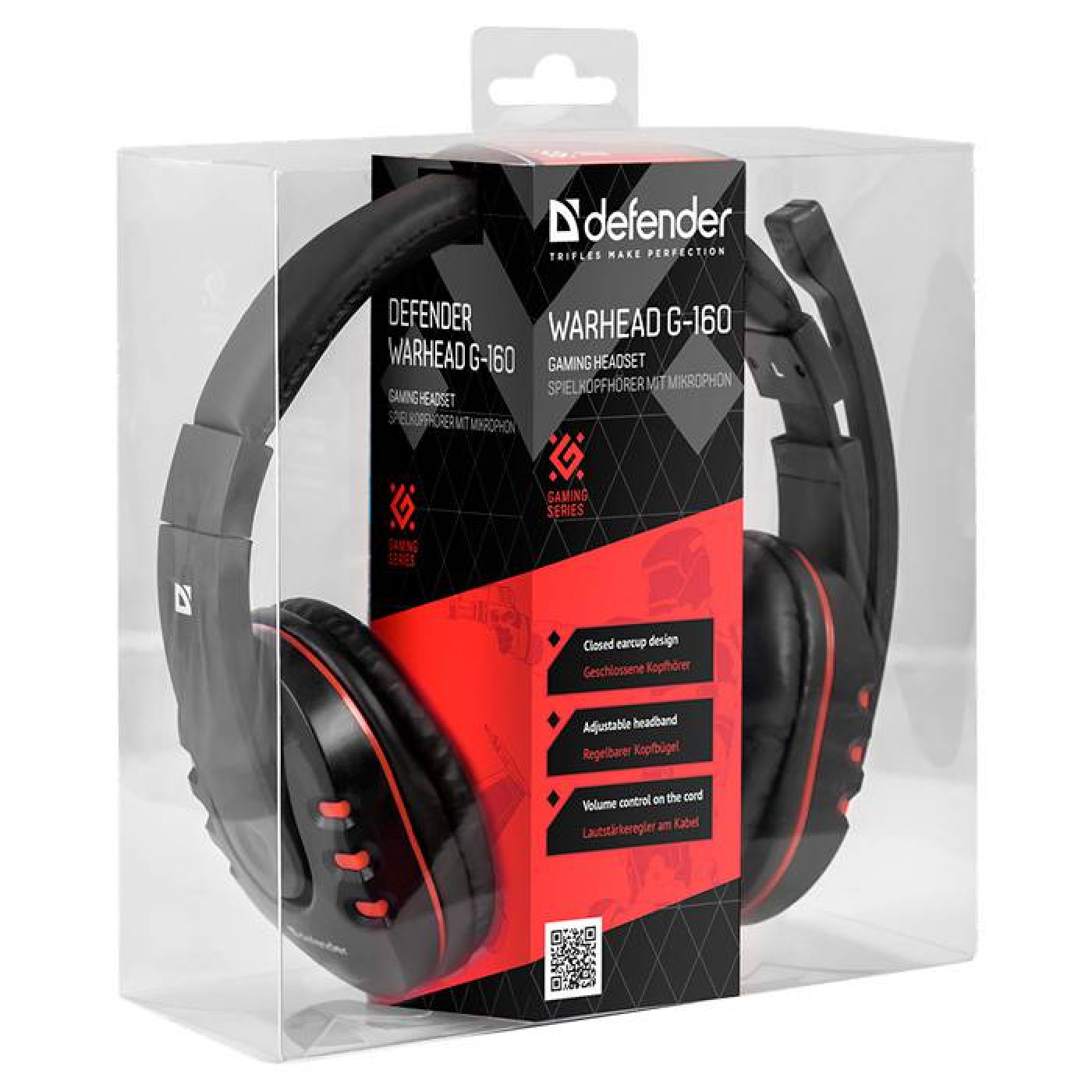 Наушники Defender Warhead G-160 Black (64113)