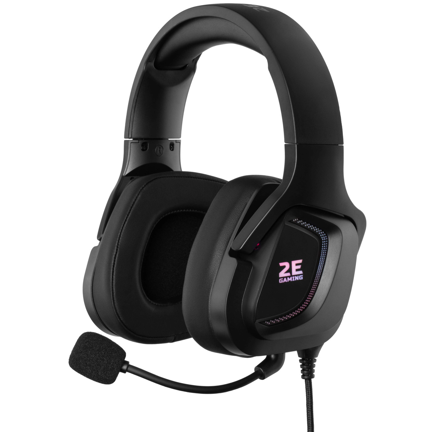 Игровая гарнитура 2E GAMING HG340 RGB USB 7.1 Black (2E-HG340BK-7.1)