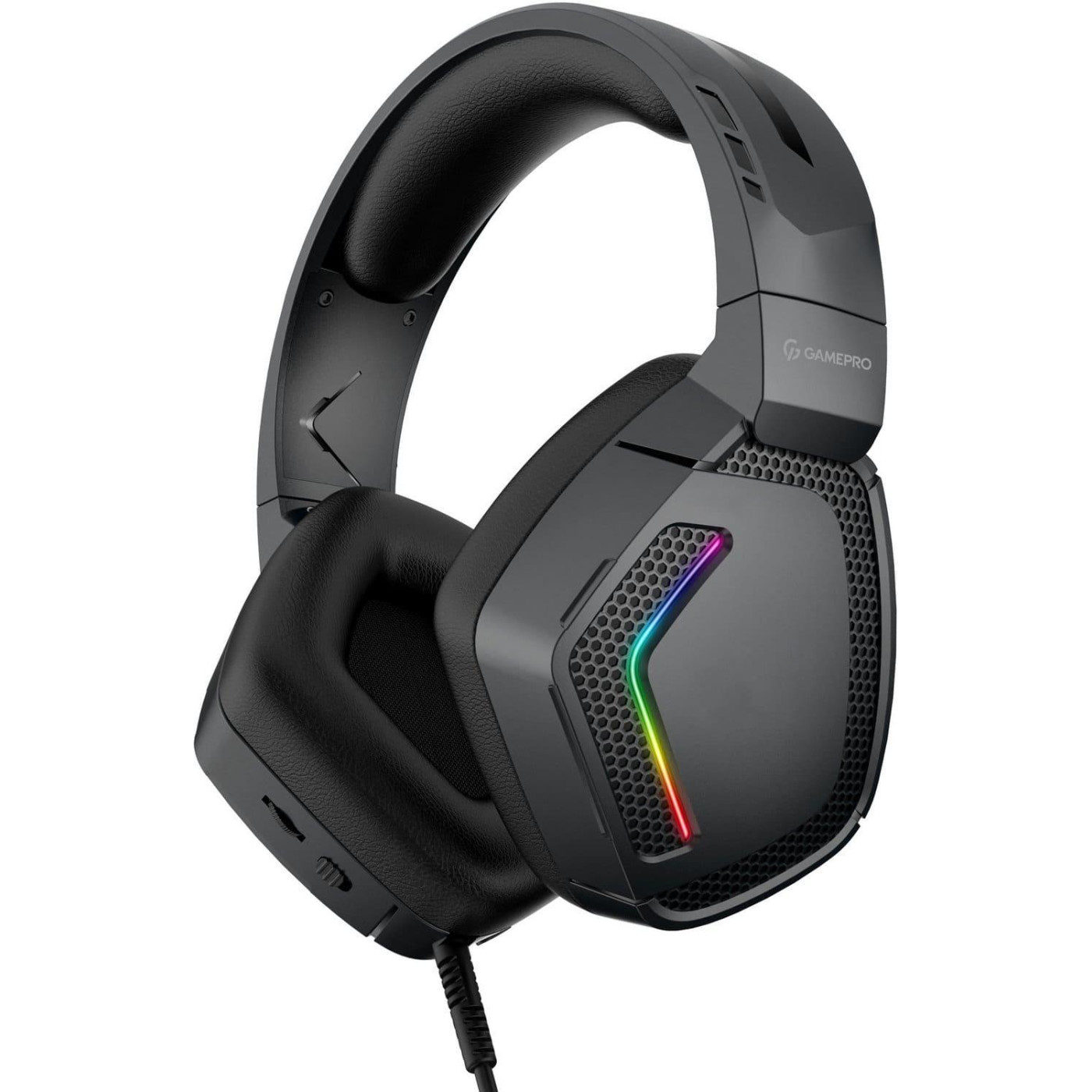 Игровая гарнитура GamePro HS605 RGB Black (HS605)