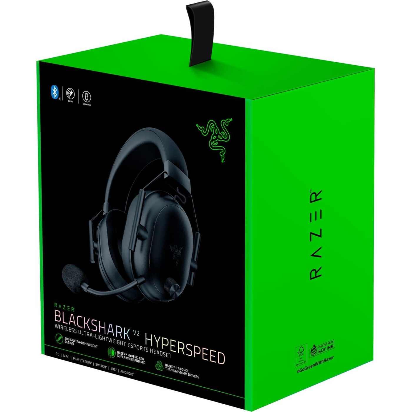 Ігрова гарнітура Razer Blackshark V2 HyperSpeed Wireless Black (RZ04-04960100-R3M1)