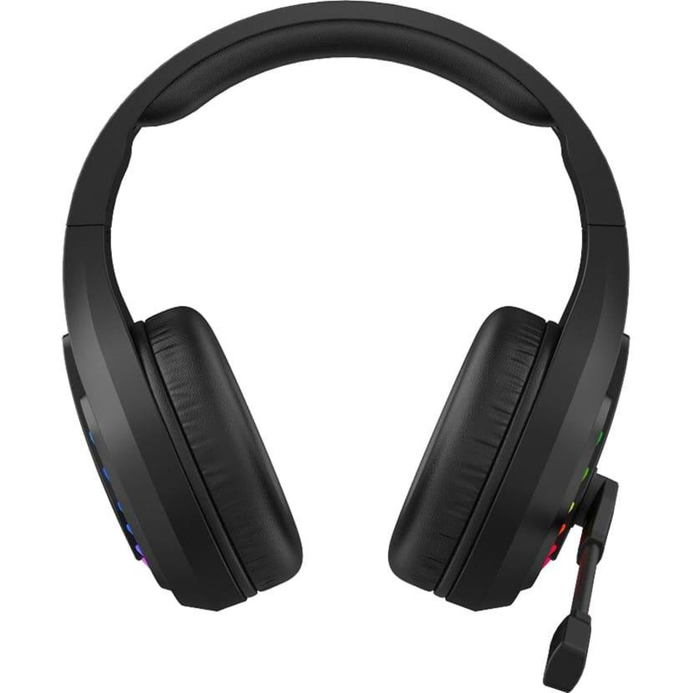 Игровая гарнитура Bloody GR230 з LED пидсвичуванням, чорний колир, Bluetooth v5.2 + 2.4GHz + 3.5 Jack (GR230 (Black))