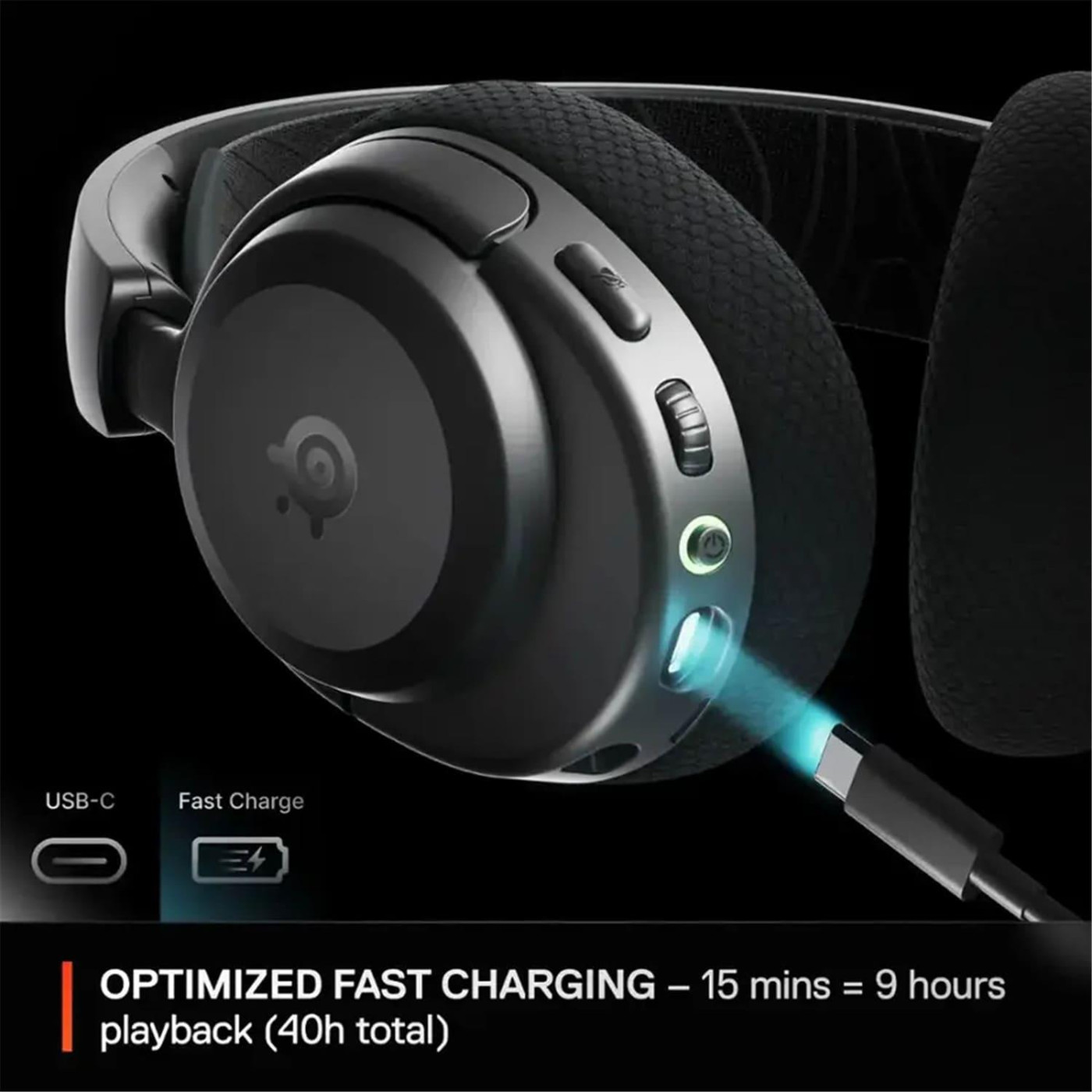 Игровая гарнитура SteelSeries Arctis Nova 3P Wireless MultiPlatform Black (61686)