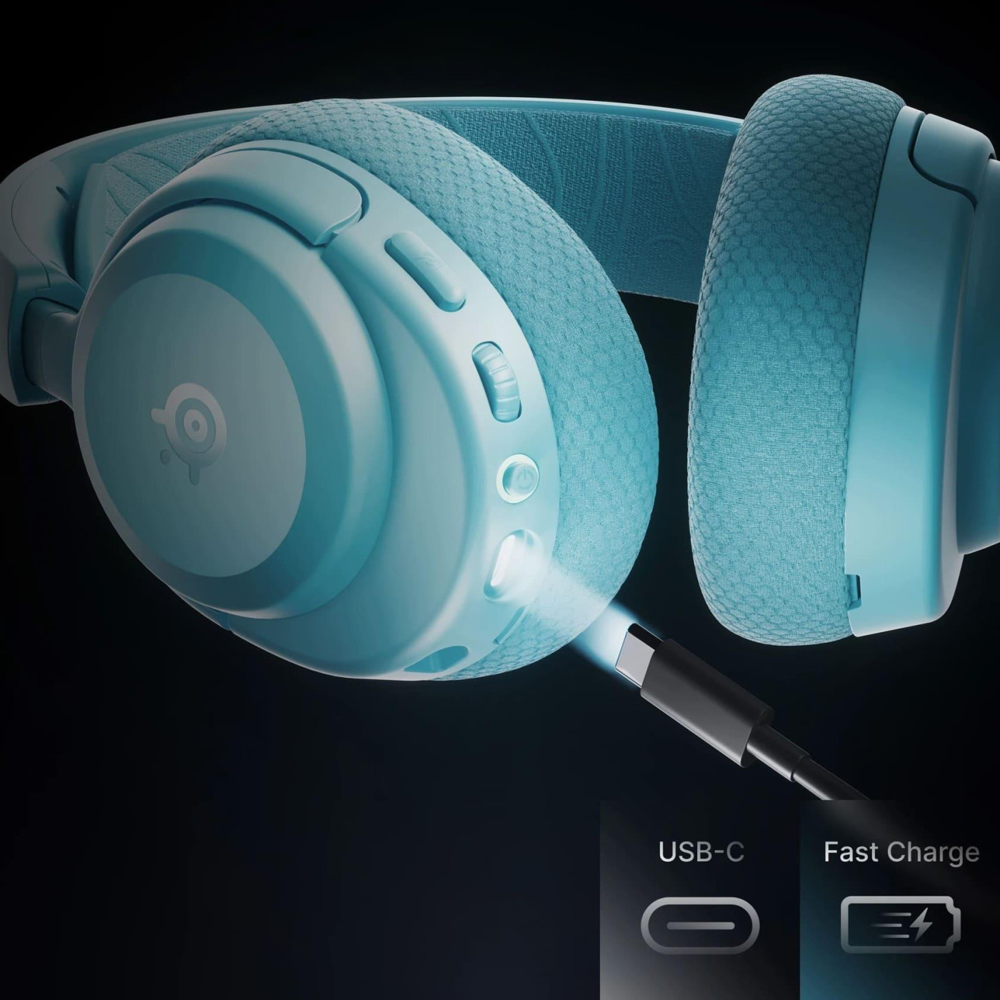Игровая гарнитура SteelSeries Arctis Nova 3X Wireless MultiPlatform/Xbox Aqua (61691)