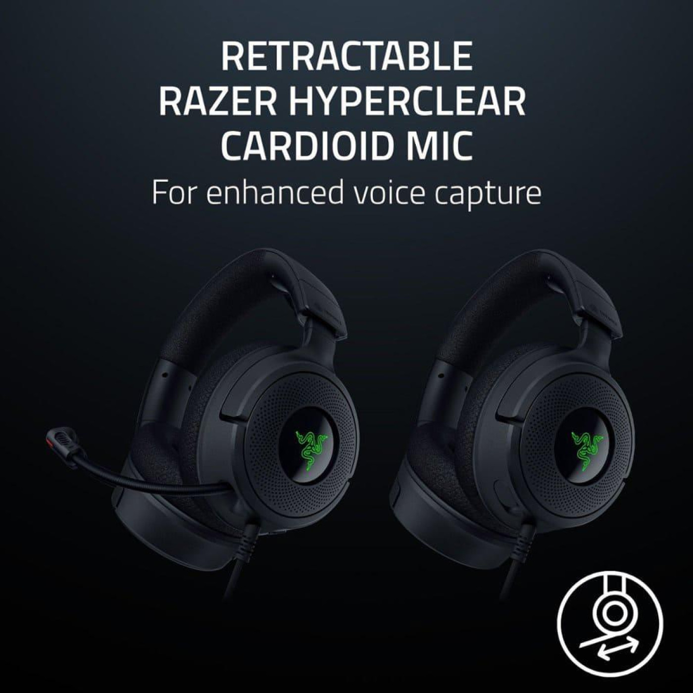 Игровая гарнитура Razer Kraken V4 X (RZ04-05180100-R3M1)
