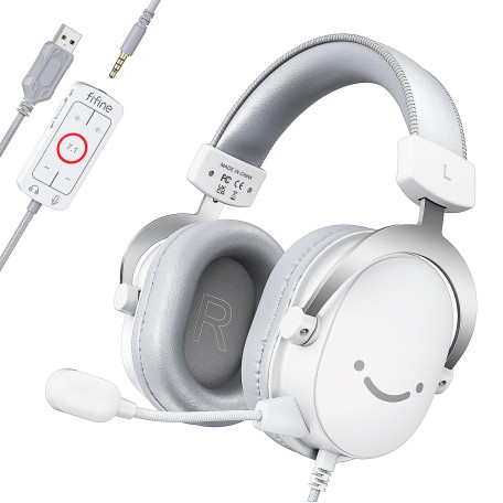 Ігрова гарнітура Fifine H9W White (H9W)
