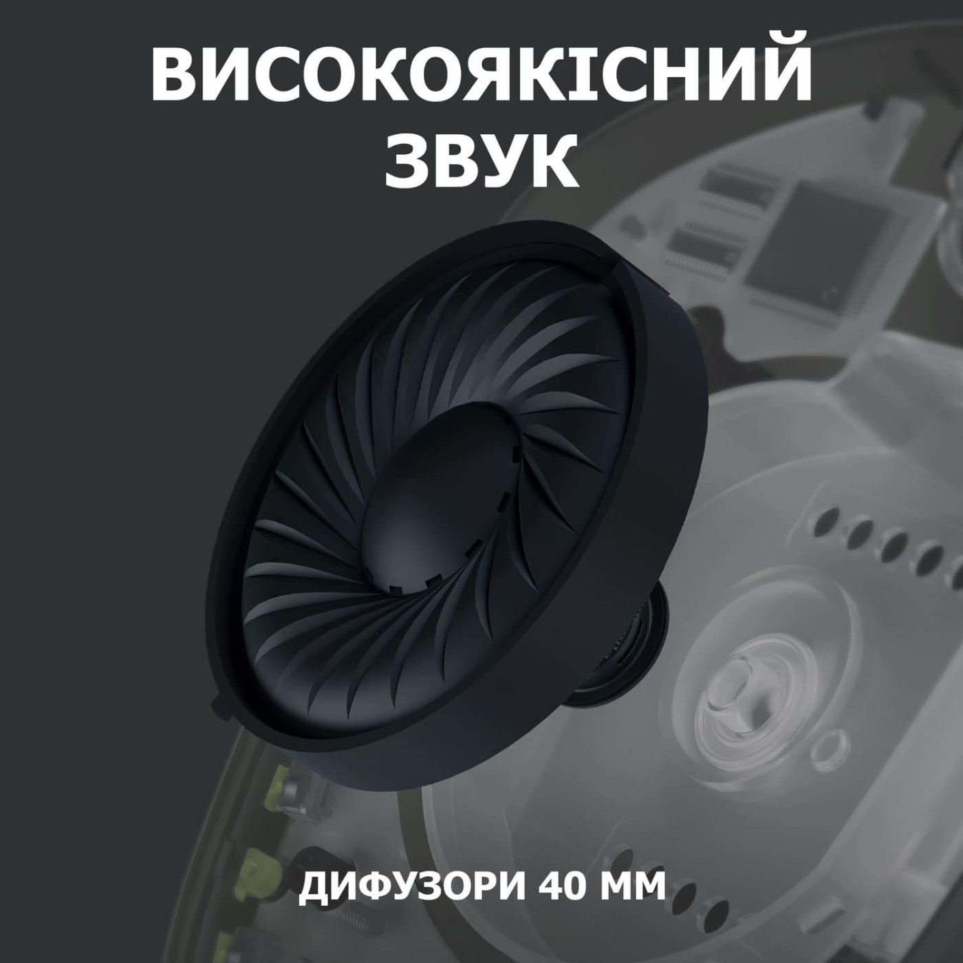 Игровая гарнитура Logitech G435 Lightspeed Wireless Black (981-001050)