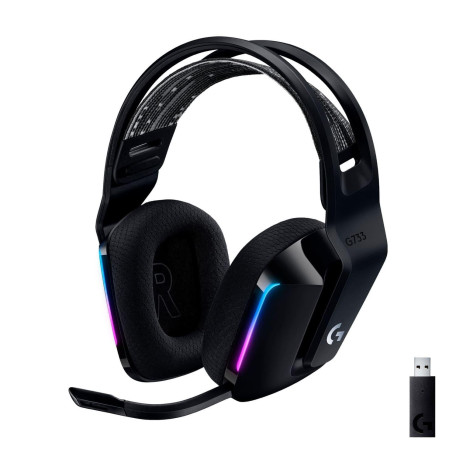 Ігрова гарнітура Logitech G733 Lightspeed Wireless RGB Black (981-000864)