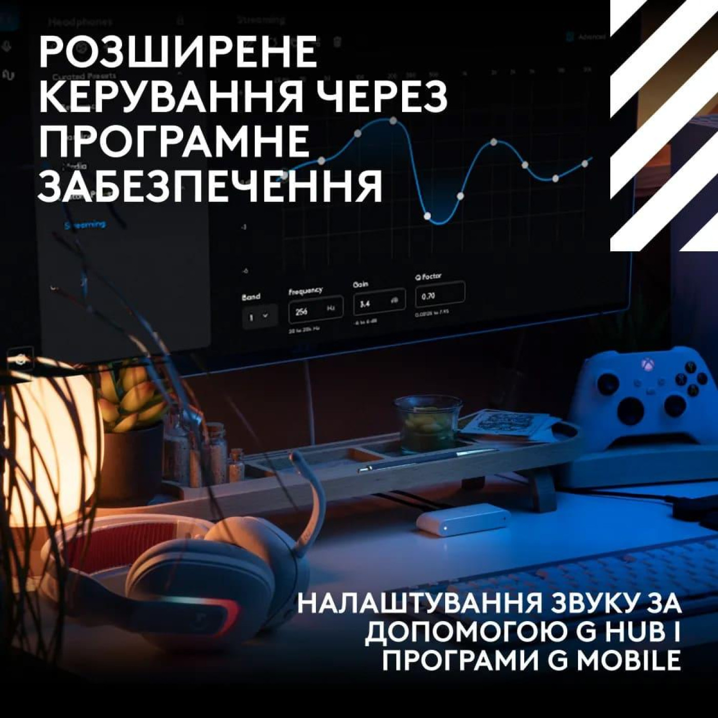 Ігрова гарнітура Logitech G ASTRO A20 X Lightspeed Wireless White (L939-002253)