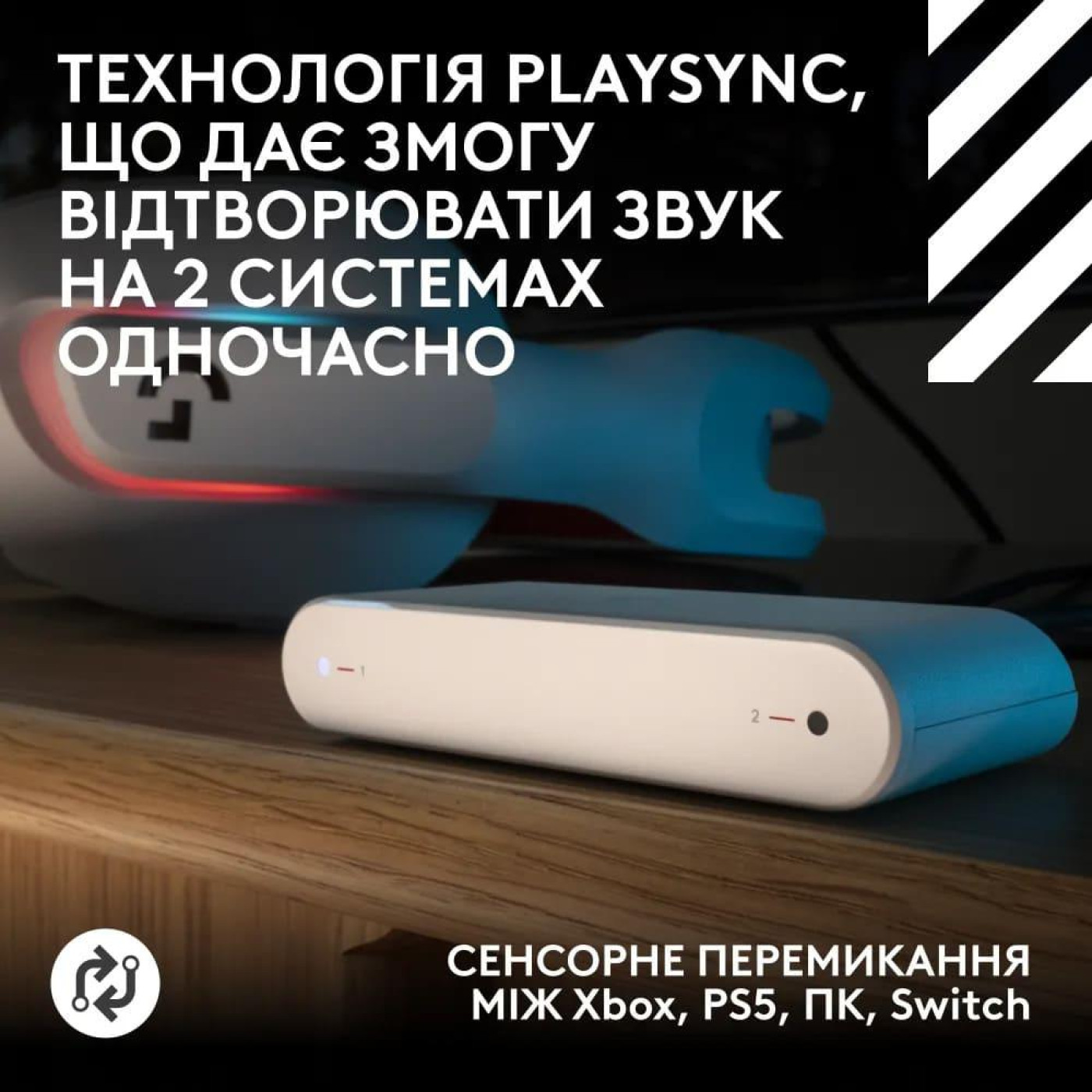 Ігрова гарнітура Logitech G ASTRO A20 X Lightspeed Wireless White (L939-002253)