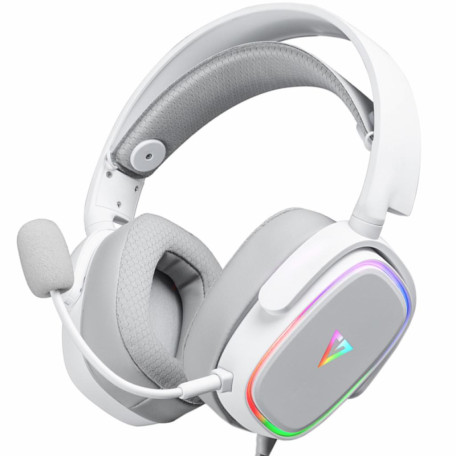 Ігрова гарнітура Modecom Volcano RGB Prometheus 7.1 White USB (S-MC-899-PROMETHEUS-200)