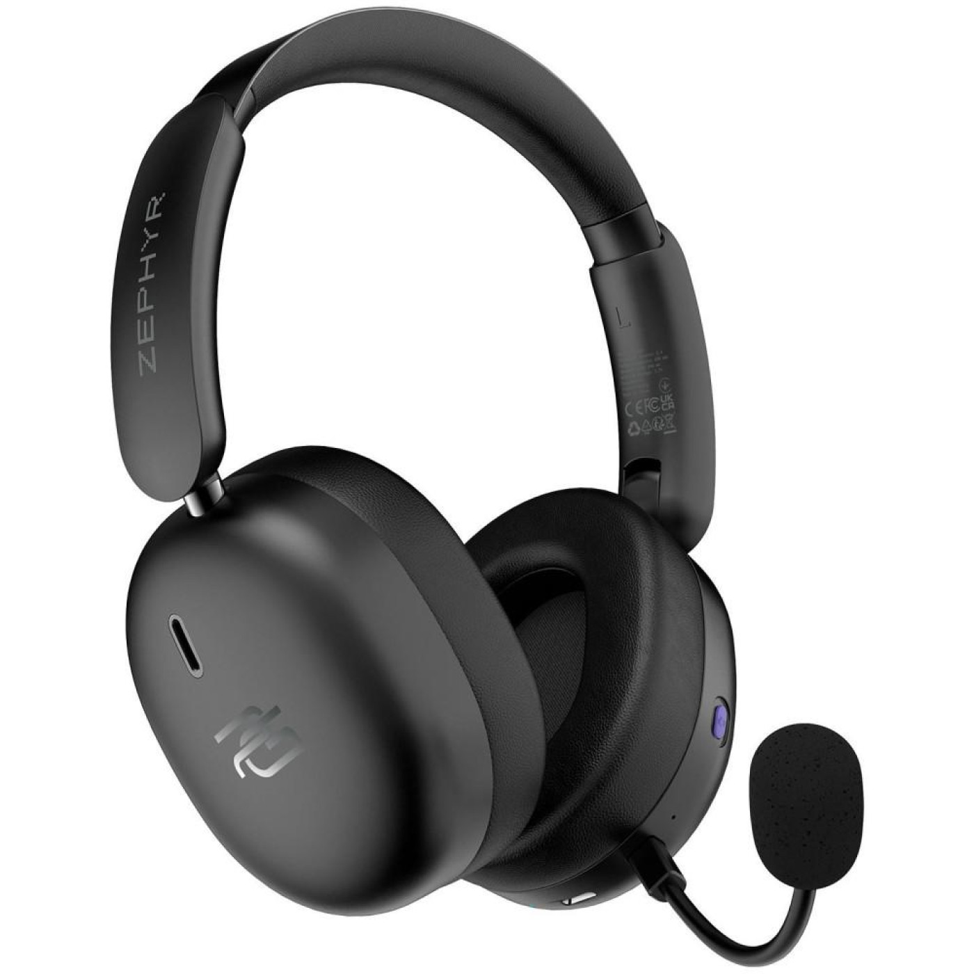 Игровая гарнитура Proove Gaming Zephyr (APP) Black Purple (WHZP00022001)