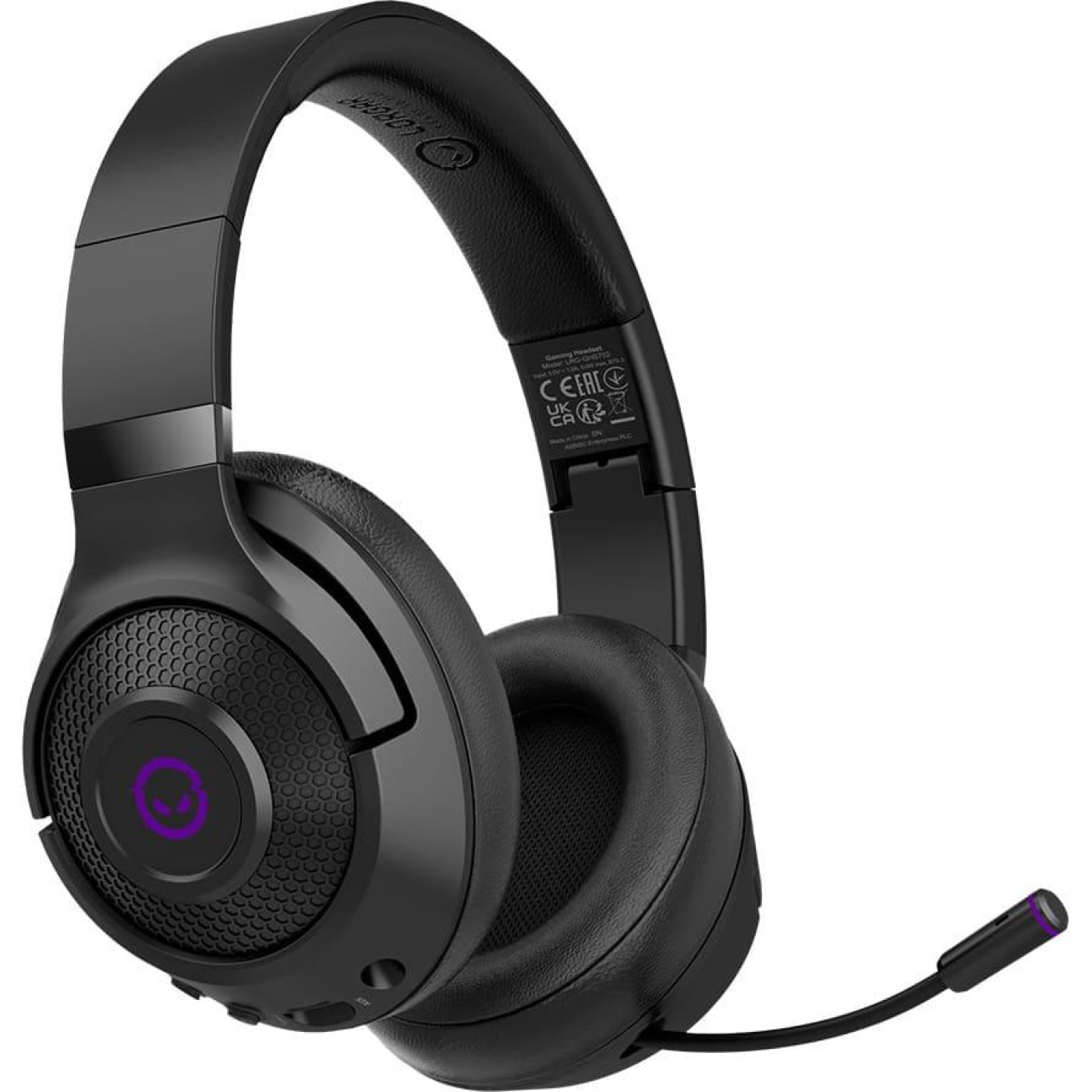 Игровая гарнитура Lorgar Noah 702 Wireless Gaming Headset Black (LRG-GHS702)