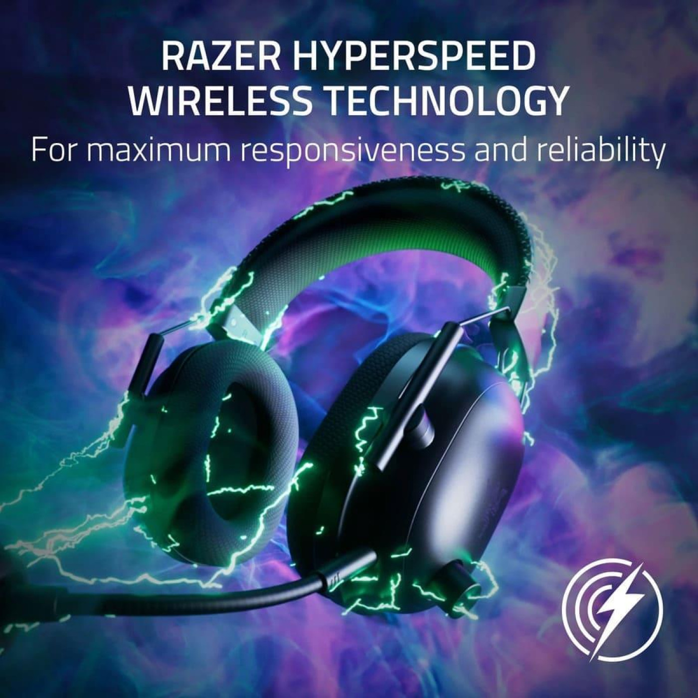 Ігрова гарнітура Razer Blackshark V2 HyperSpeed Wireless White (RZ04-04960200-R3M1)