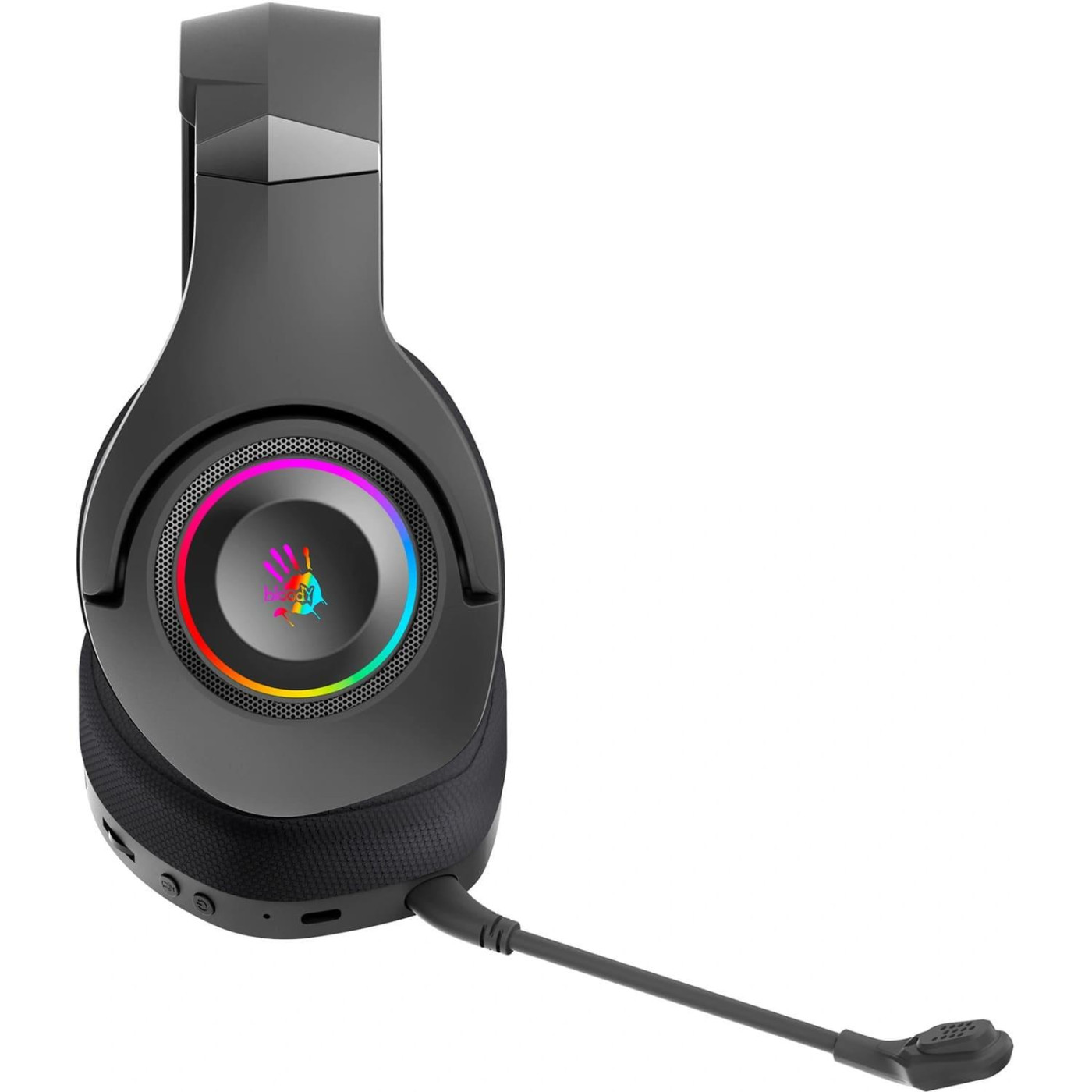 Игровая гарнитура Bloody A4Tech GR270 RGB Bluetooth v5.2 + 2.4GHz + 3.5 Jack Black (GR270 (Black))