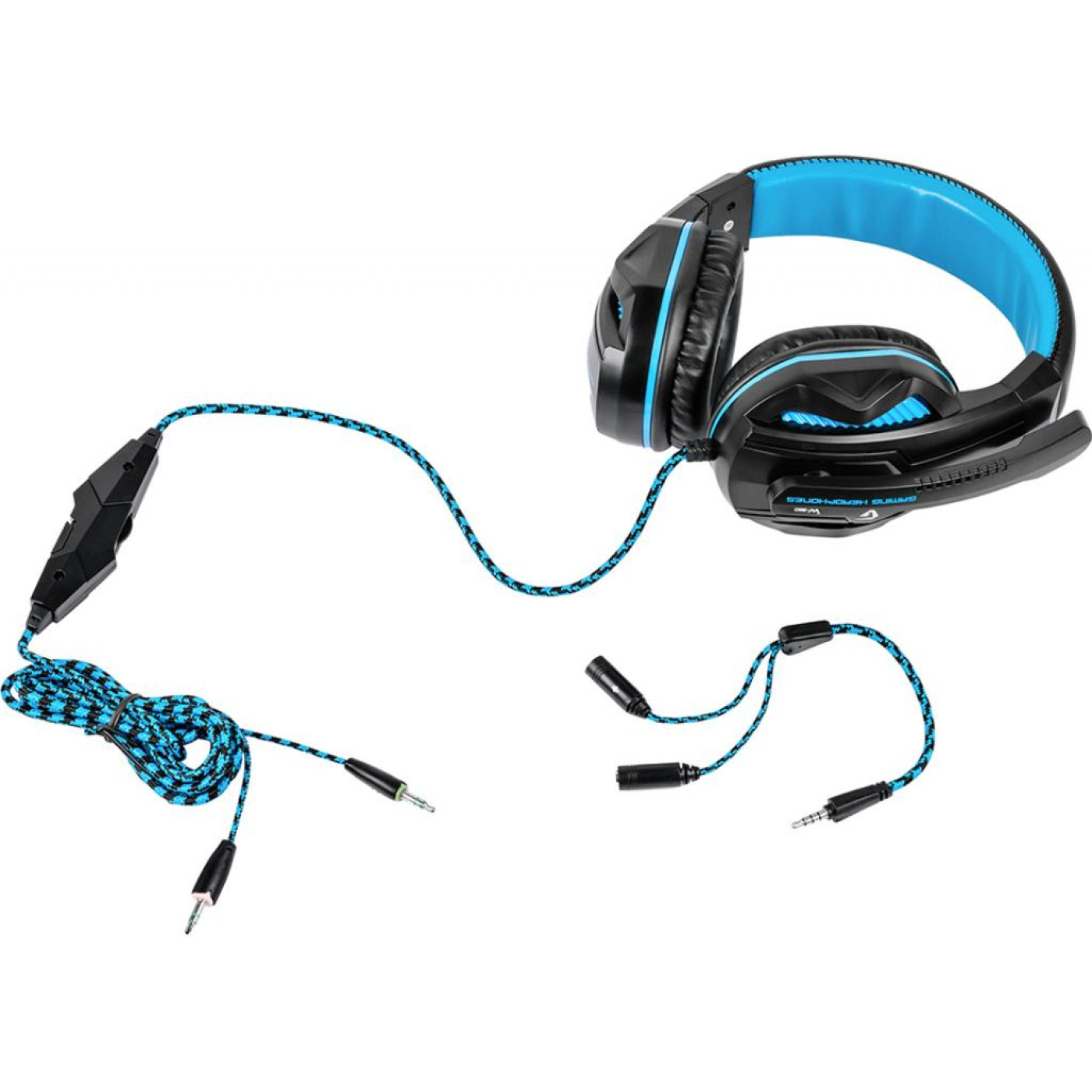 Игровая гарнитура Gemix W-360 black-blue (W-360 black-blue)