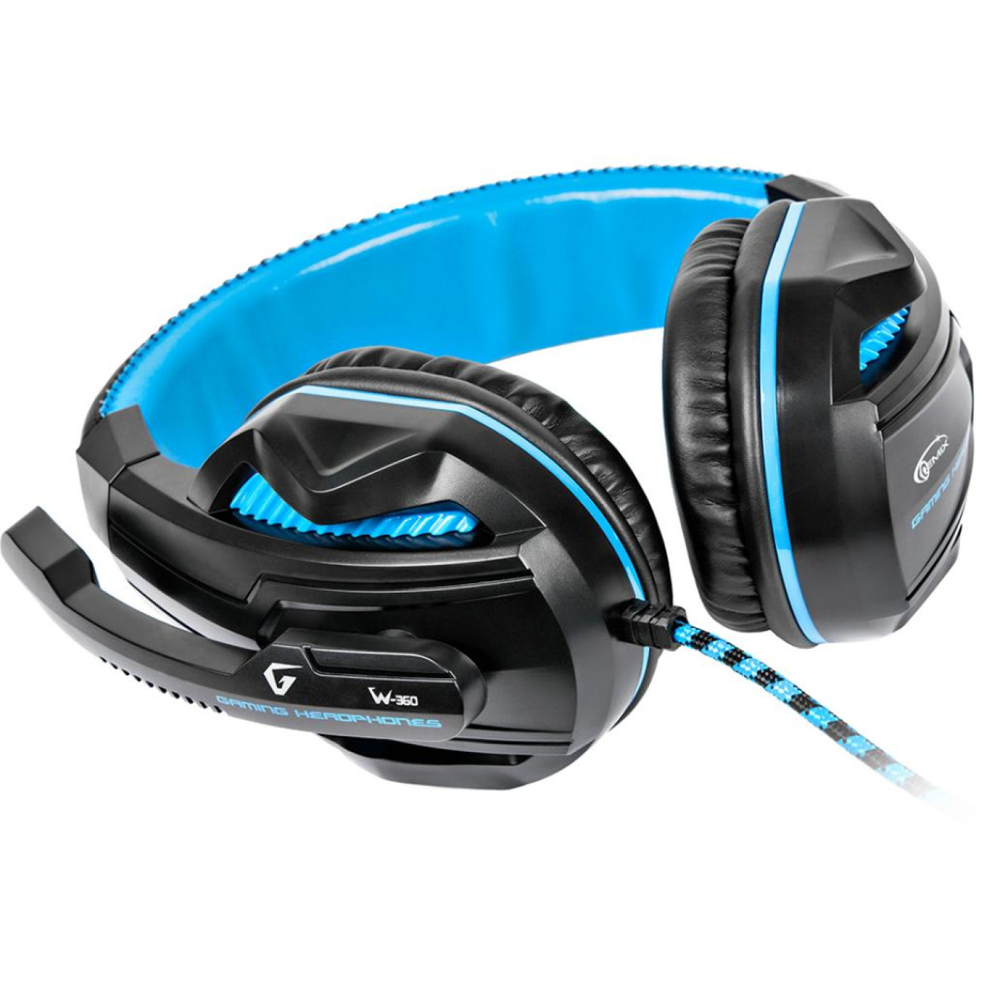 Игровая гарнитура Gemix W-360 black-blue (W-360 black-blue)