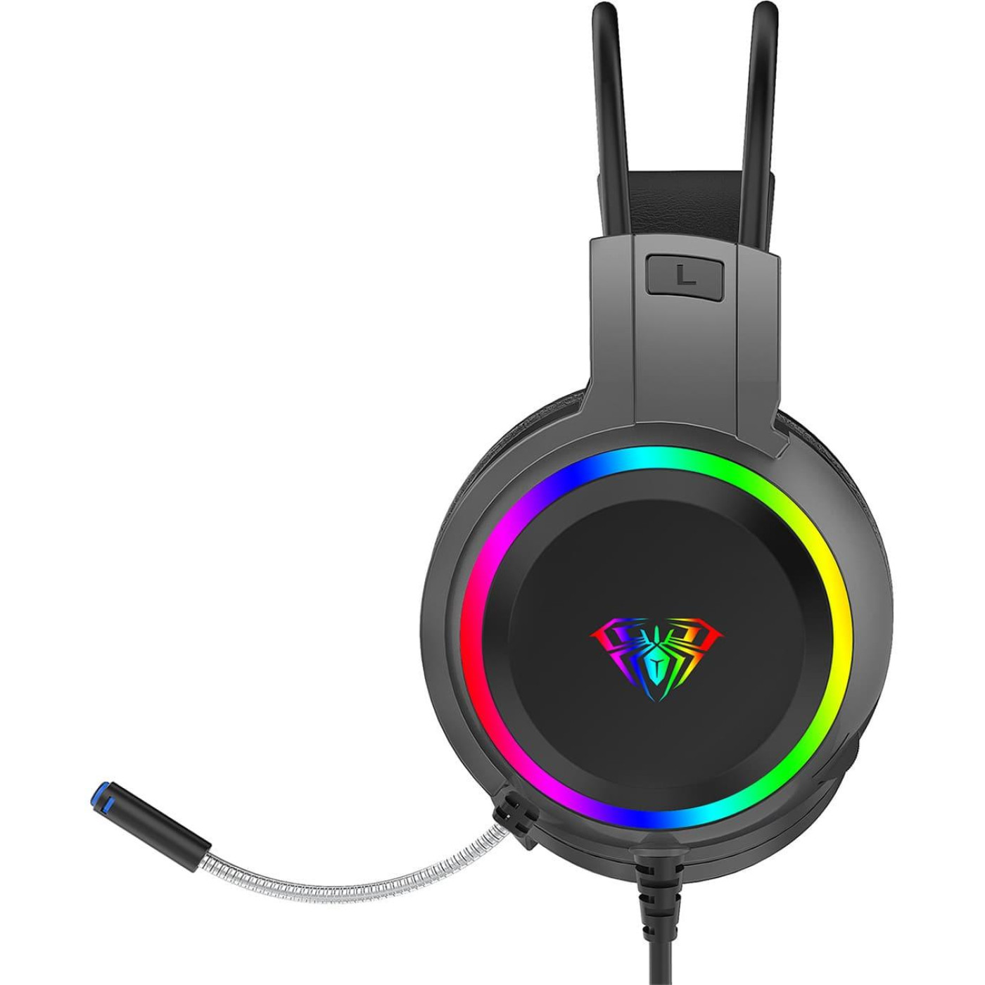 Ігрова гарнітура Aula S608 Wired 3.5mm + USB (6948391235509)