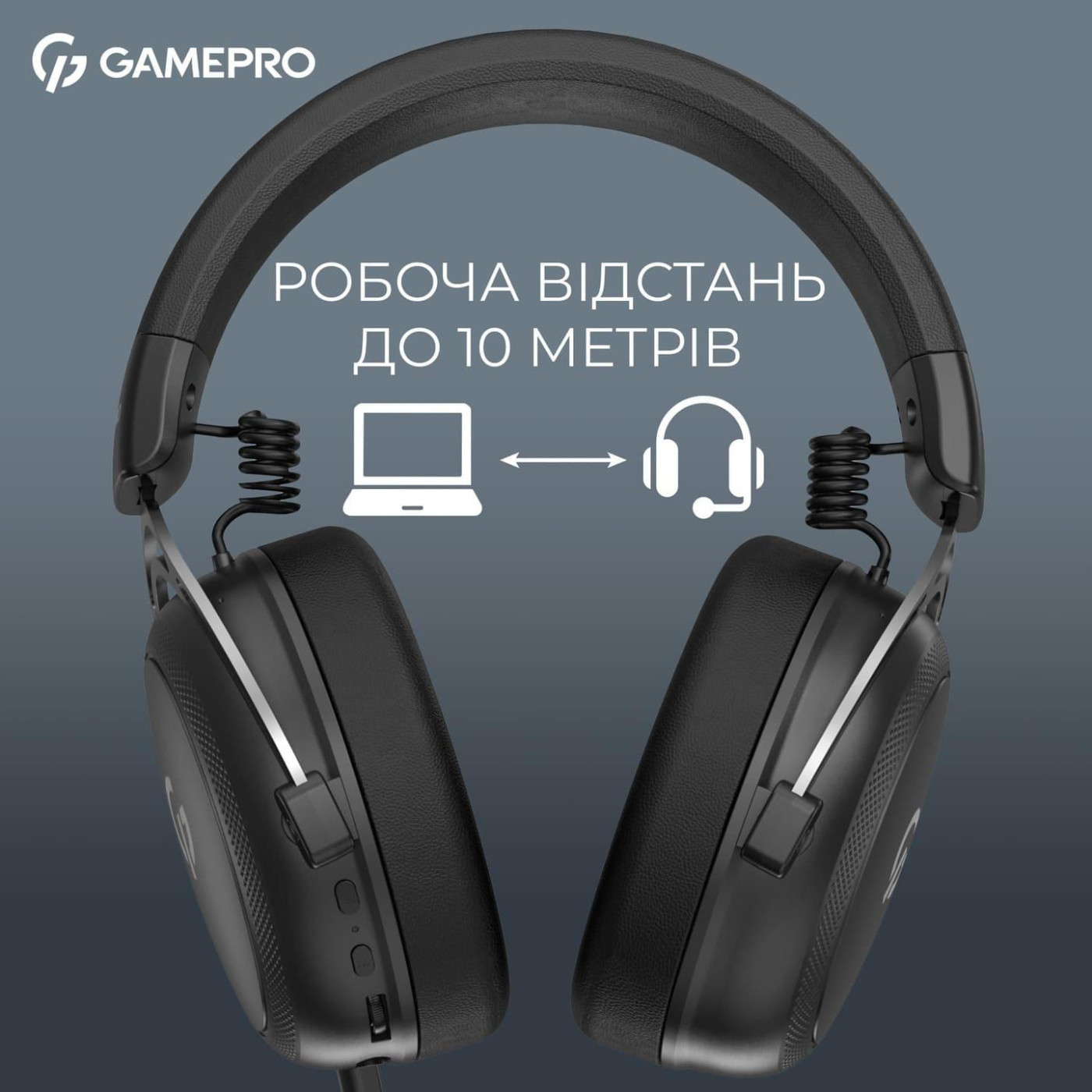 Игровая гарнитура GamePro Asgard Skald 4-Mode Black (HSW160B)