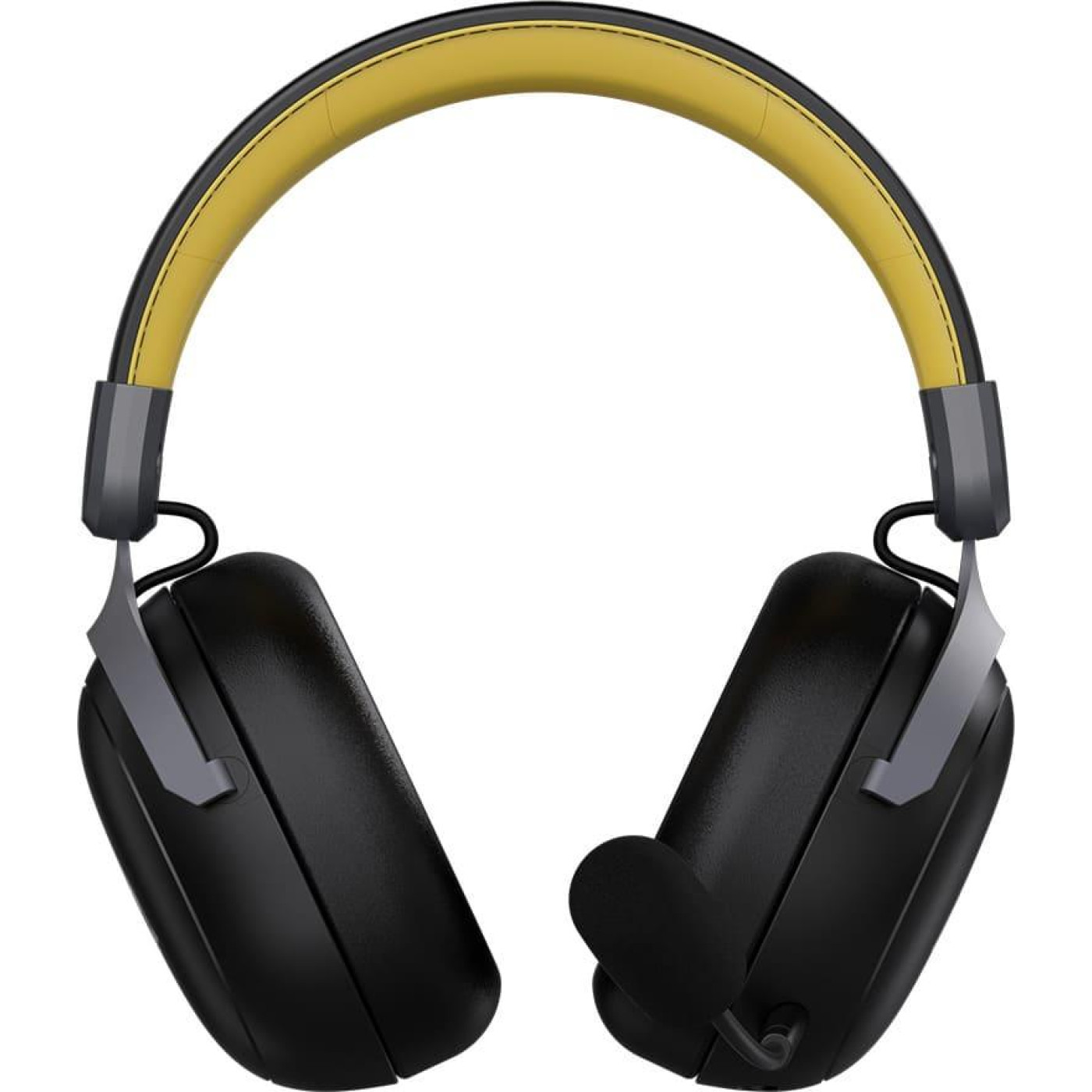 Ігрова гарнітура Ajazz AHM08 MAX Black Gray Yellow (AHM08-MAX-BGY)