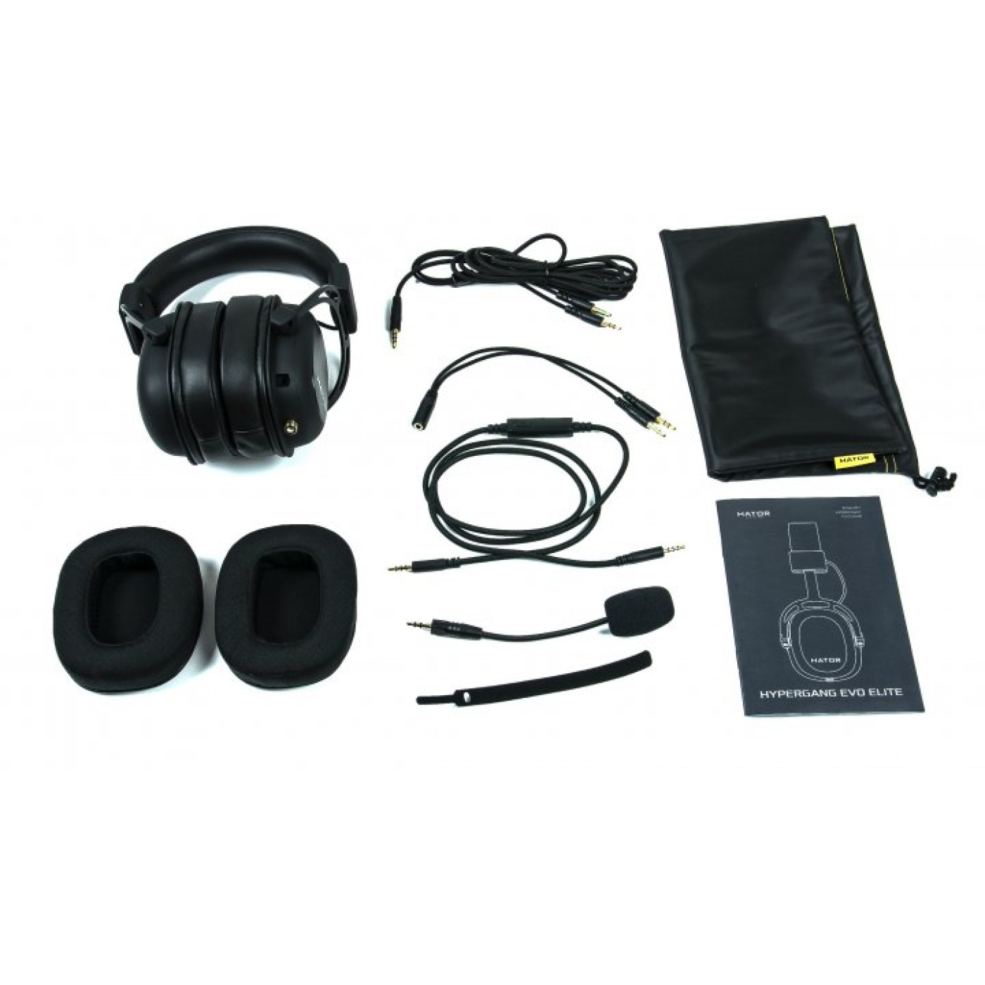 Ігрова гарнітура HATOR Hypergang EVO Elite Black (HTA-830) Б/в