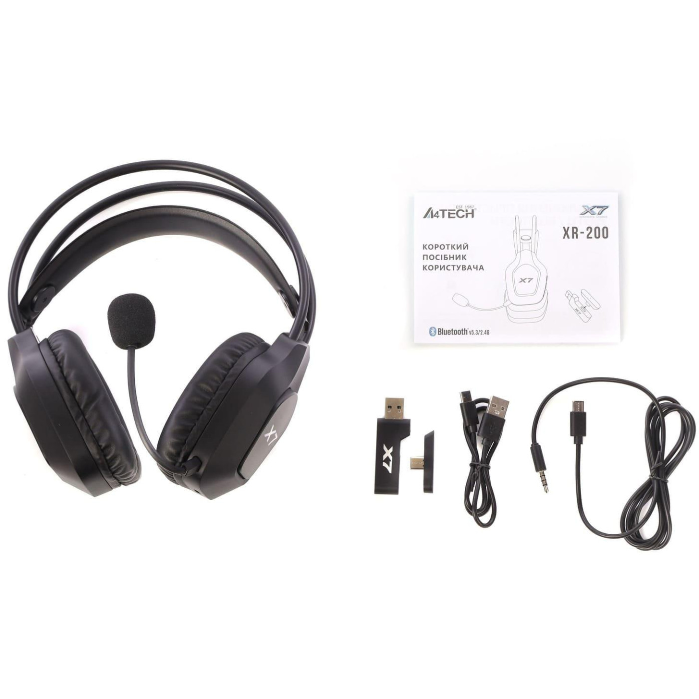 Ігрова гарнітура A4Tech A4-Tech XR-200 Black (XR-200 (Black))