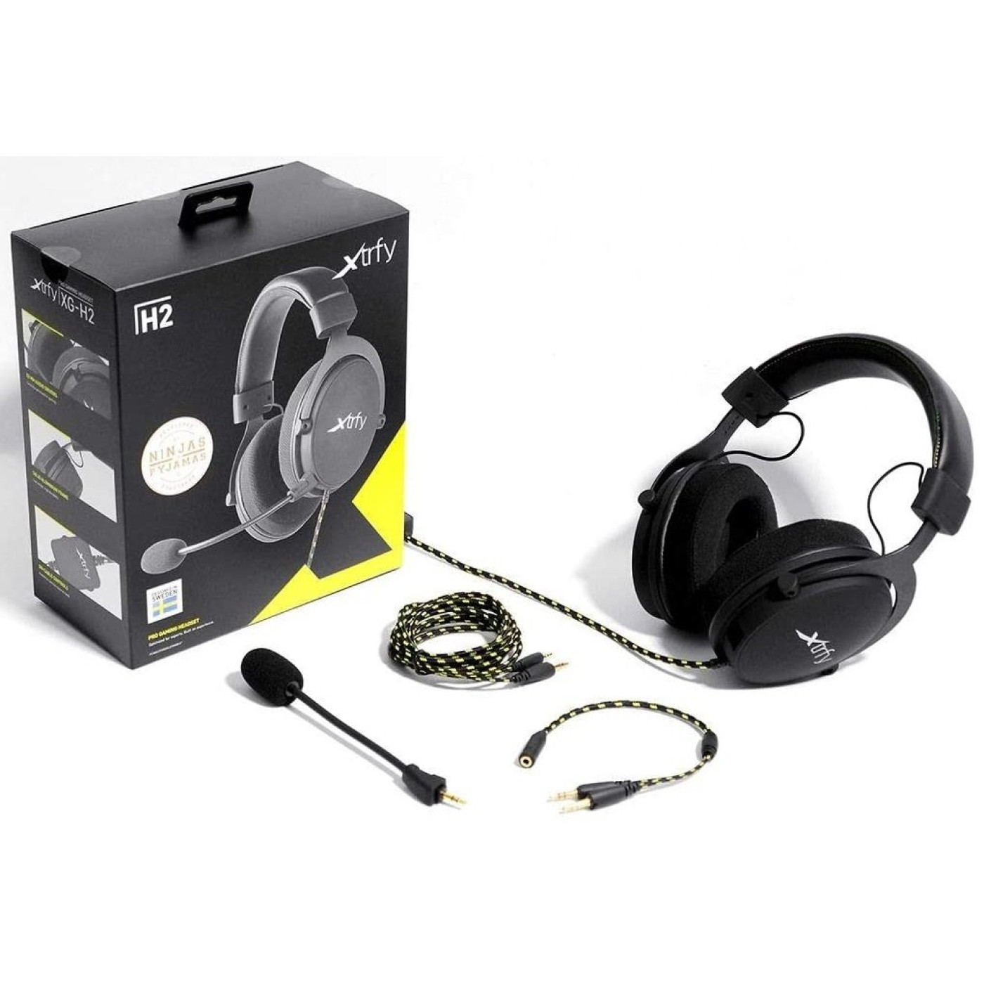 Игровая гарнитура Cherry Xtrfy H2 Black (XG-H2)