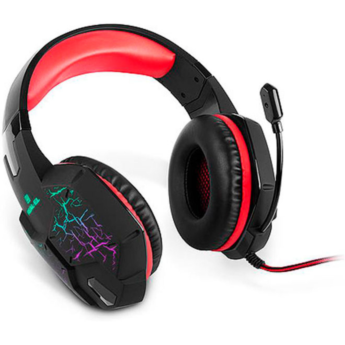 Ігрова гарнітура Real-EL GDX-7750 Black-Red (EL124100048)