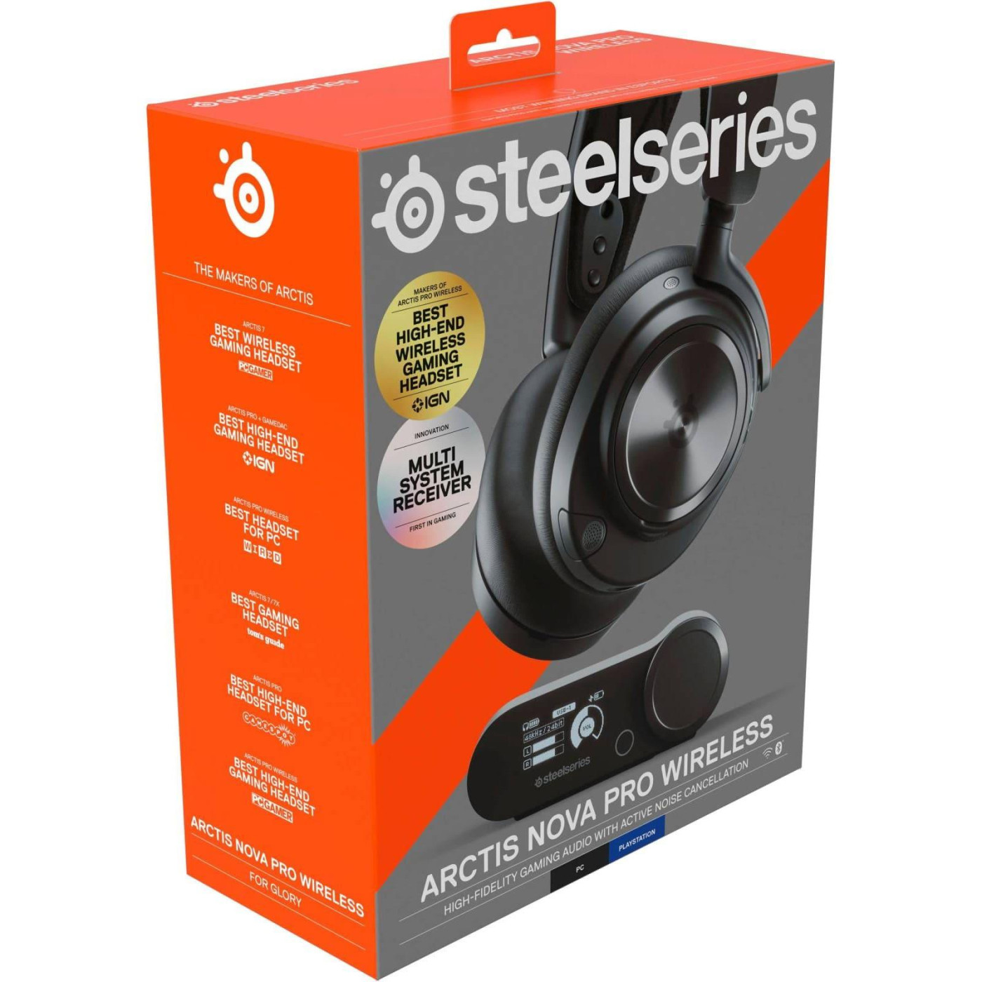 Игровая гарнитура SteelSeries Arctis Nova Pro Wireless P Black (61522)