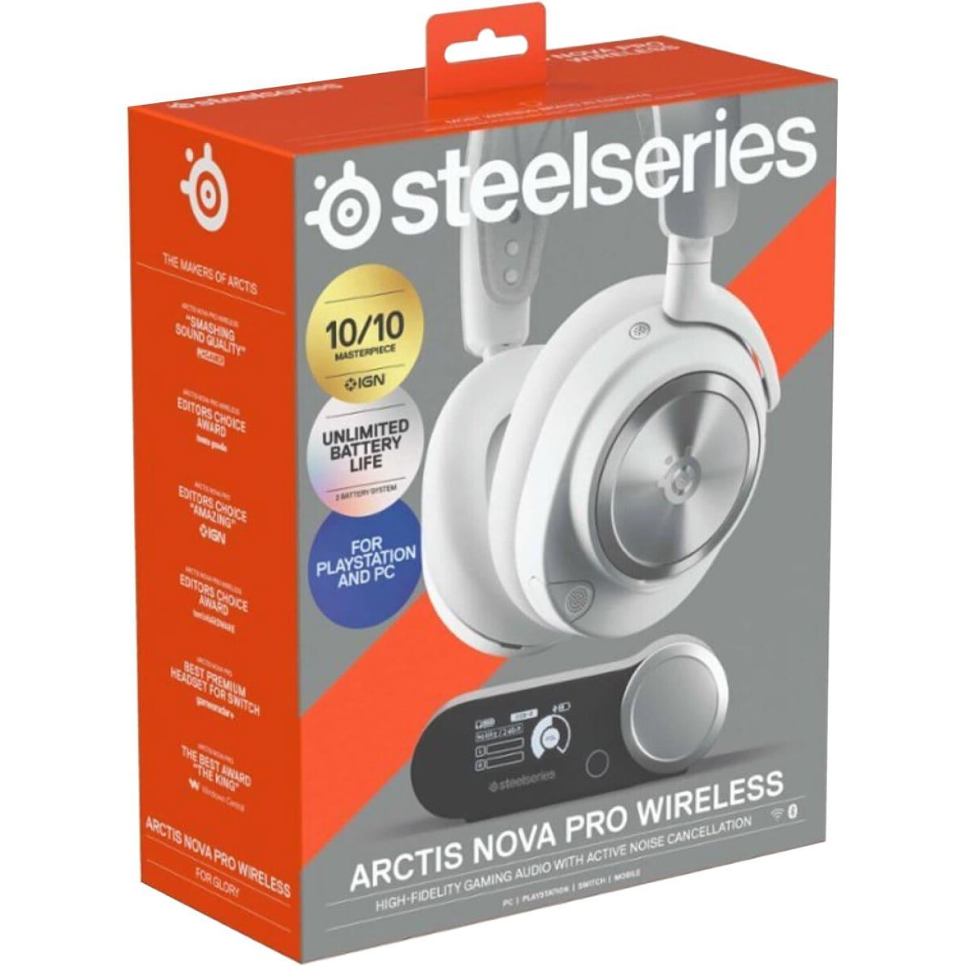 Игровая гарнитура SteelSeries Arctis Nova Pro Wireless P White (61526)