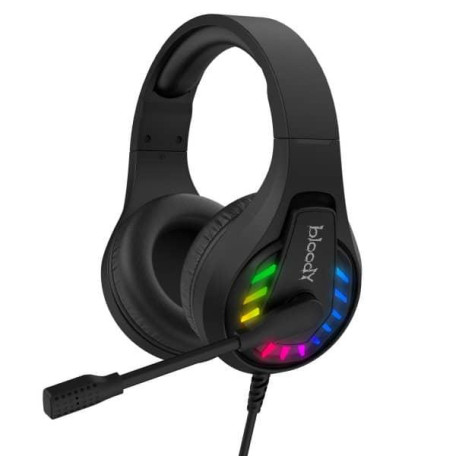 Ігрова гарнітура Bloody A4Tech G230p з LED USB + 3.5 jack Black (G230p (Black))