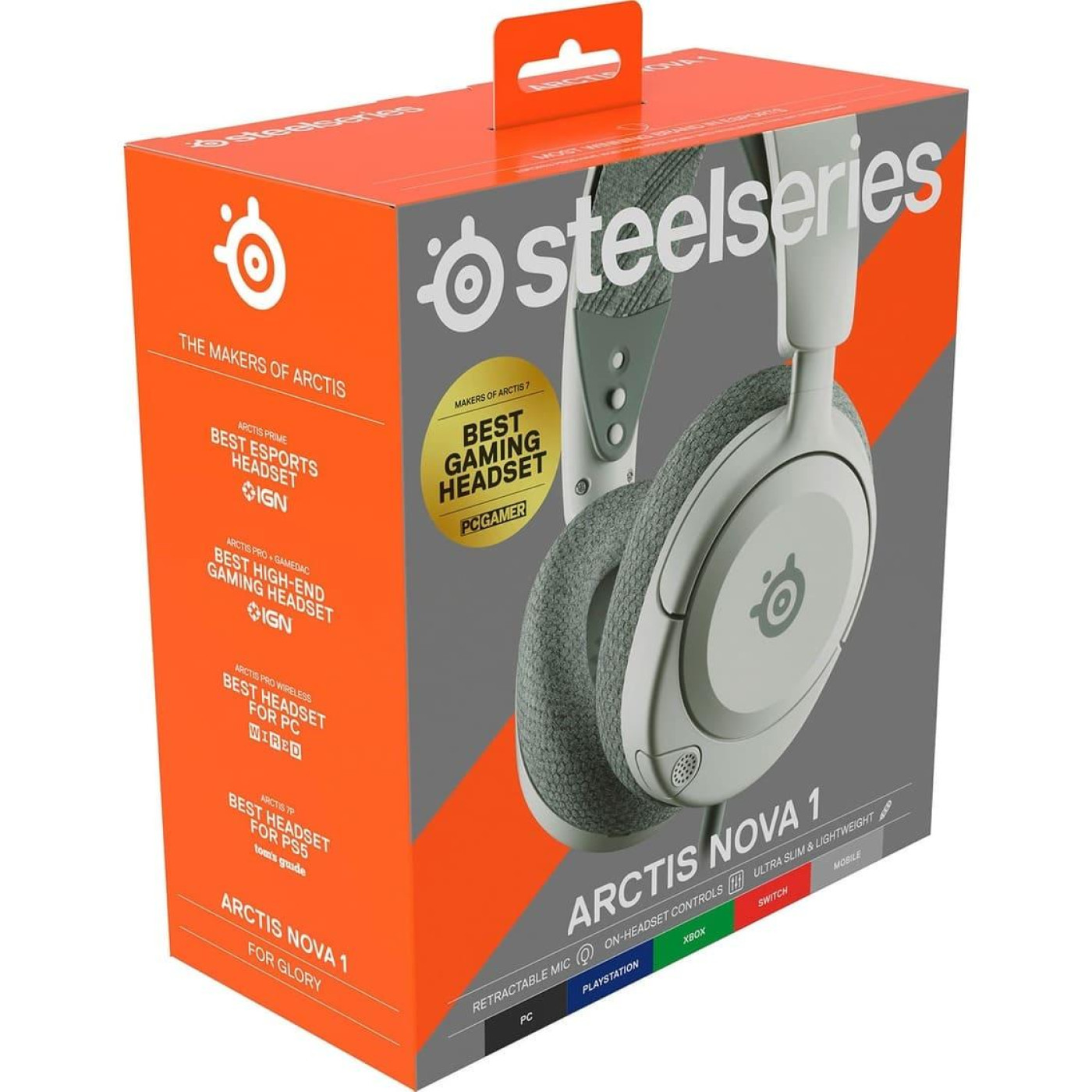 Игровая гарнитура SteelSeries Arctis Nova 1 White (61607) U1