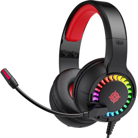 Игровая гарнитура GamePro HS382 RGB Black (HS382)
