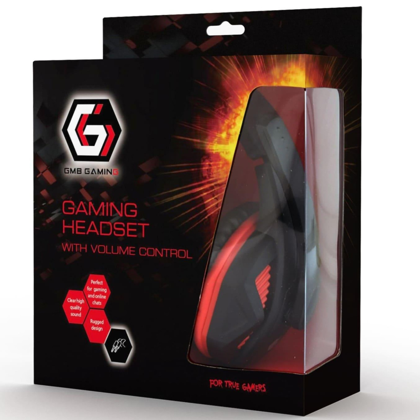 Игровая гарнитура Gembird GHS-03 Black (GHS-03)
