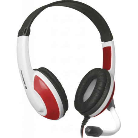 Игровая гарнитура Defender Warhead G-120 Red-White (64098)