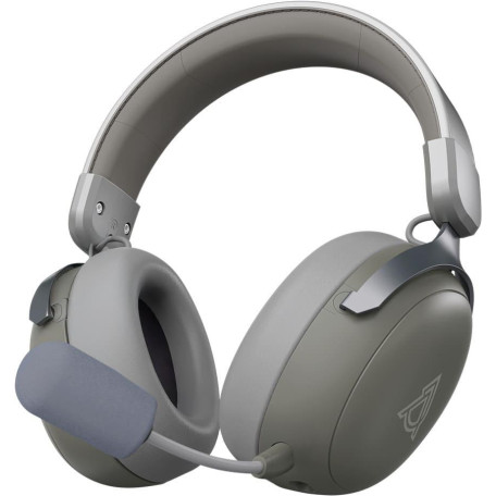 Ігрова гарнітура Ajazz AHM08 MAX Gray White (AHM08-MAX-GW)