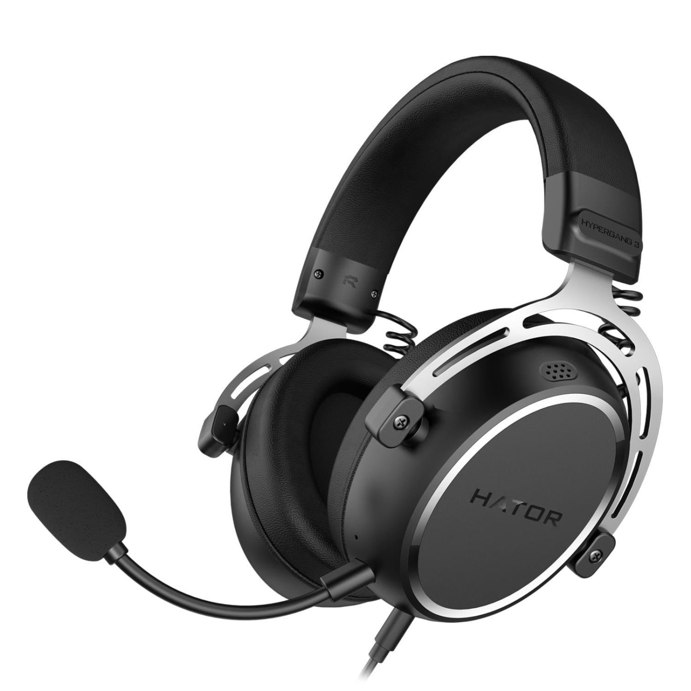 Ігрова гарнітура HATOR Hypergang 3 Hi-Res Black (ESH05)