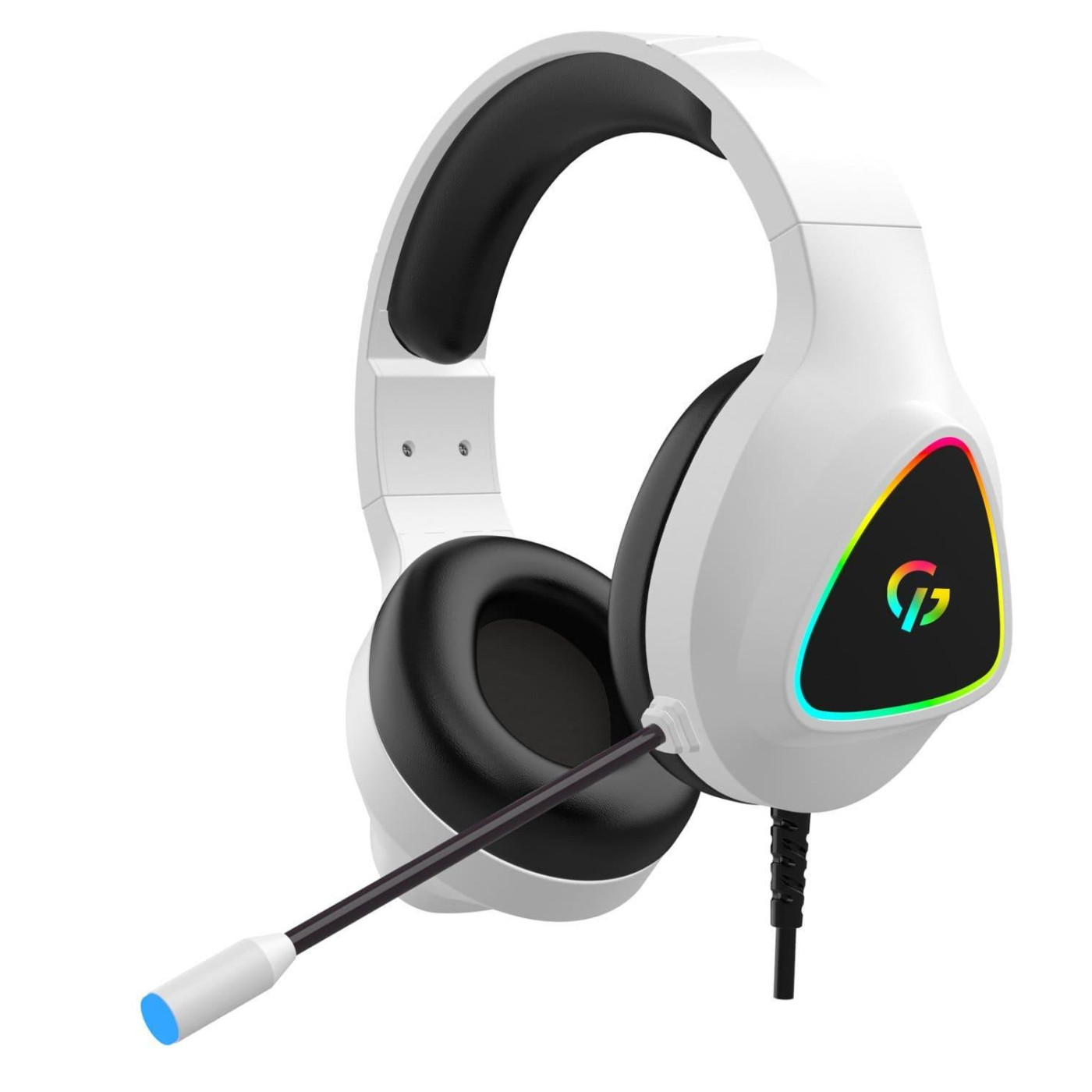 Игровая гарнитура GamePro HS615 RGB White (HS615)