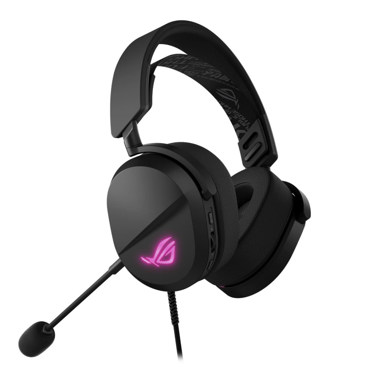 Игровая гарнитура ASUS ROG Pelta Core USB-C RGB Black (90YH04E0-BHUA00)