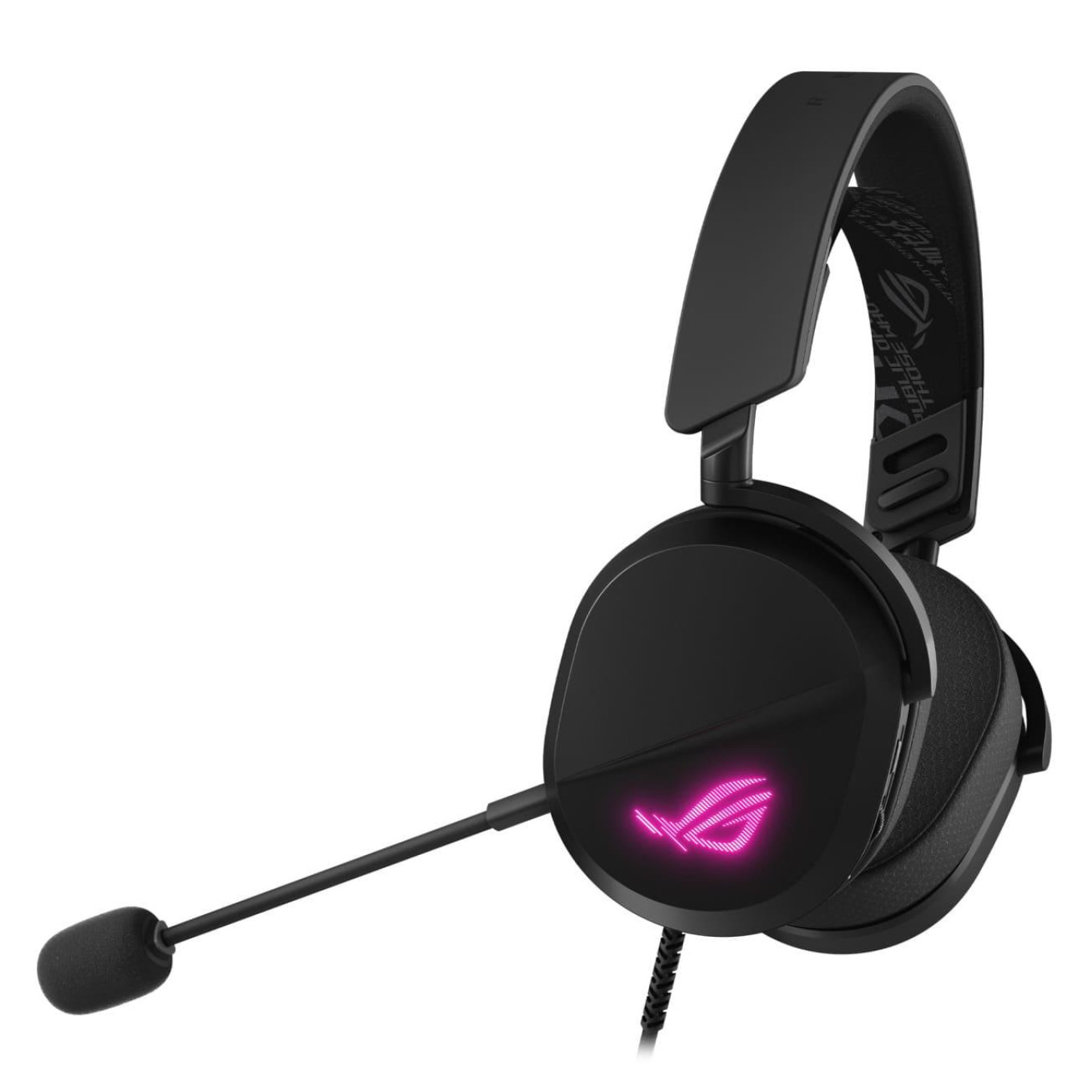 Игровая гарнитура ASUS ROG Pelta Core USB-C RGB Black (90YH04E0-BHUA00)