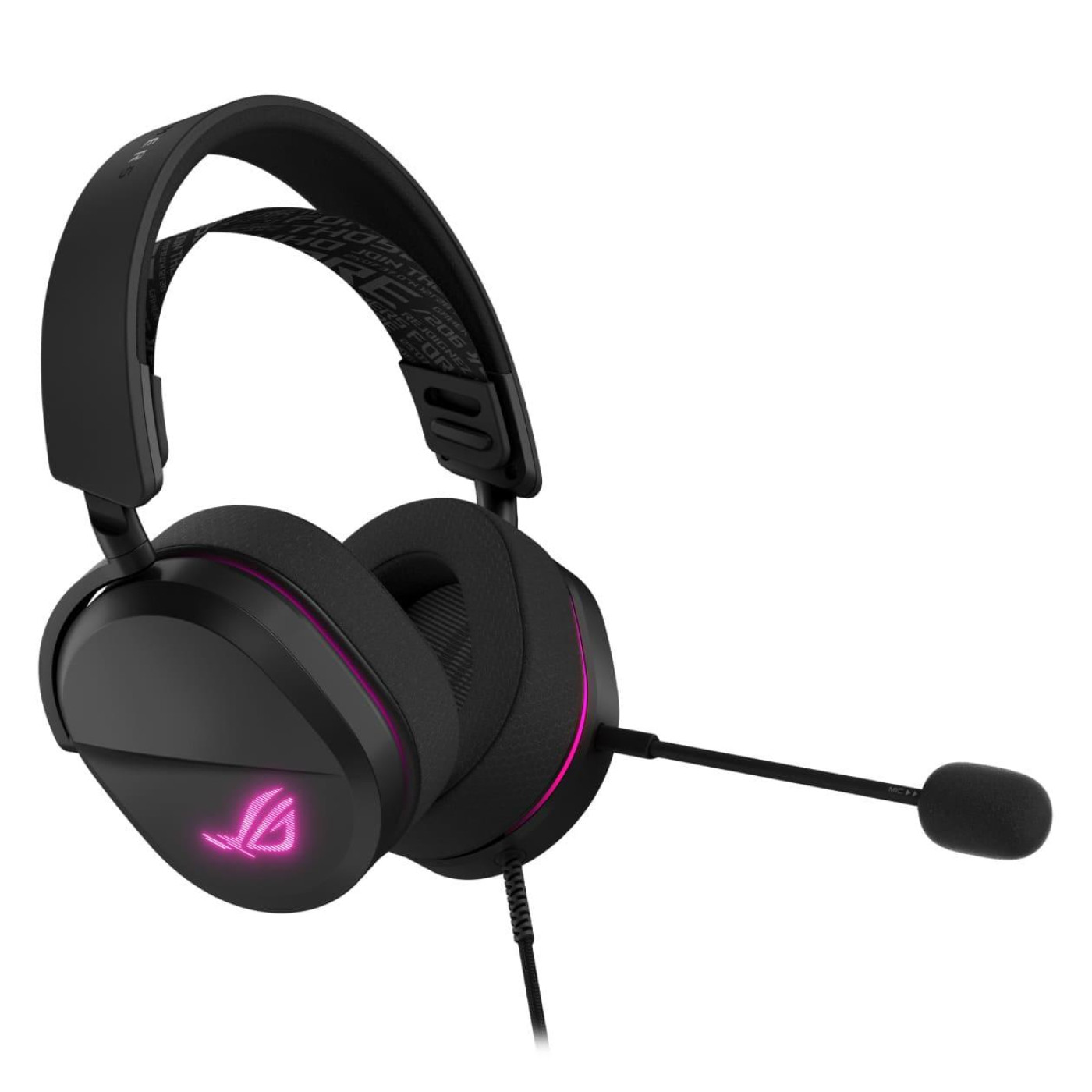 Игровая гарнитура ASUS ROG Pelta Core USB-C RGB Black (90YH04E0-BHUA00)